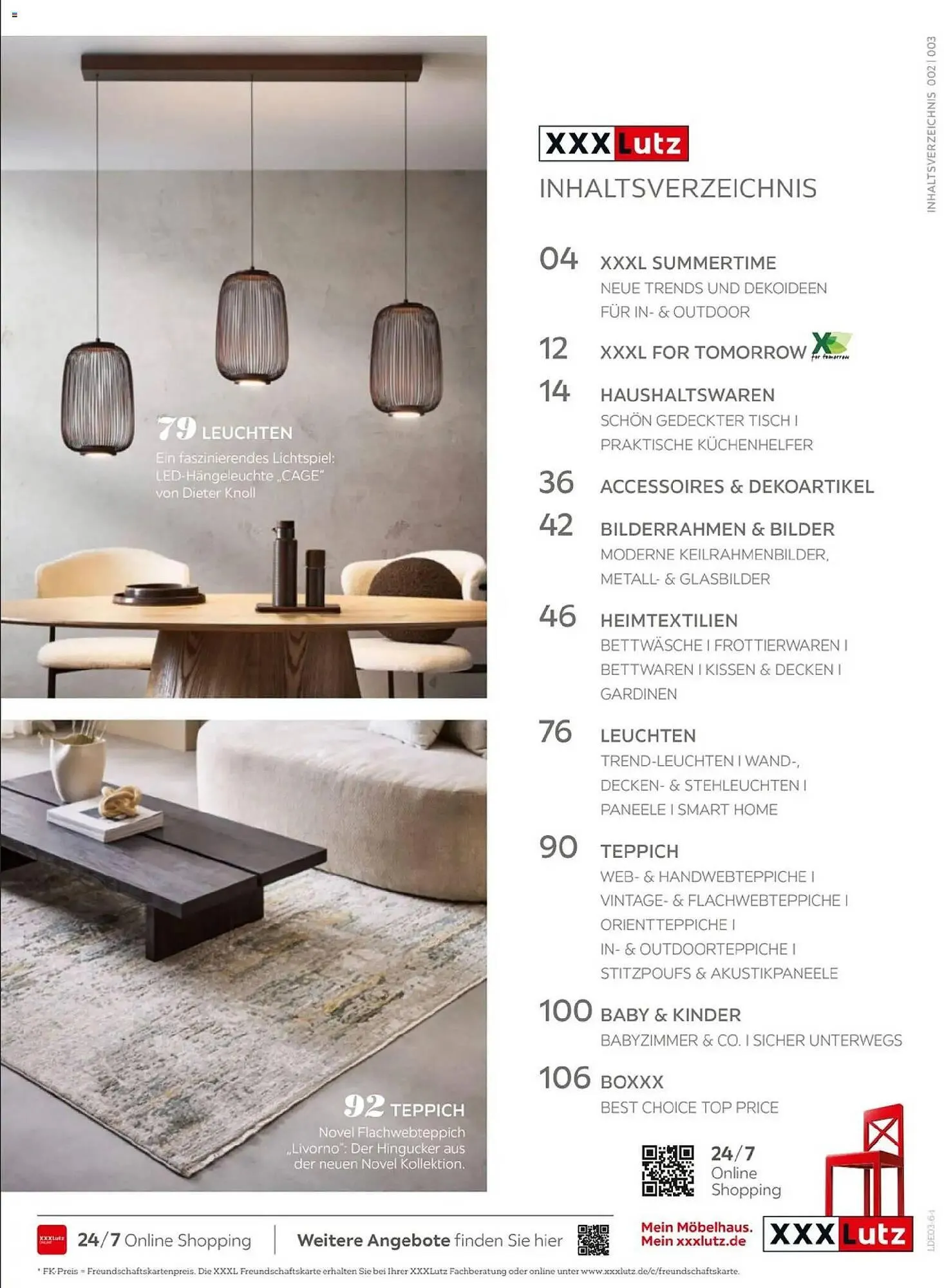XXXLutz Magazin von 1. März bis 31. August 2026 - Prospekt seite 3