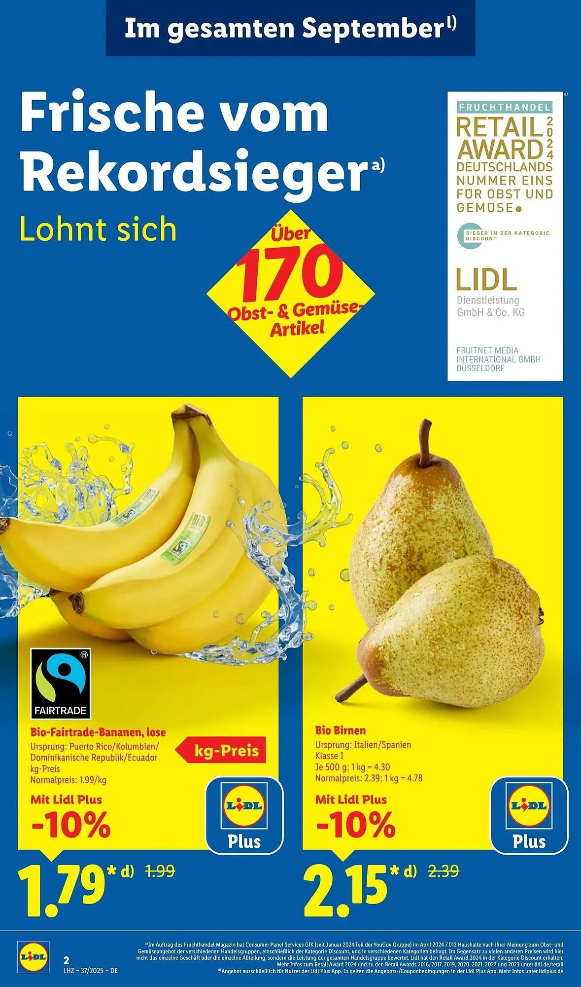 Lidl Prospekt von 8. September bis 14. September 2025 - Prospekt seite 2