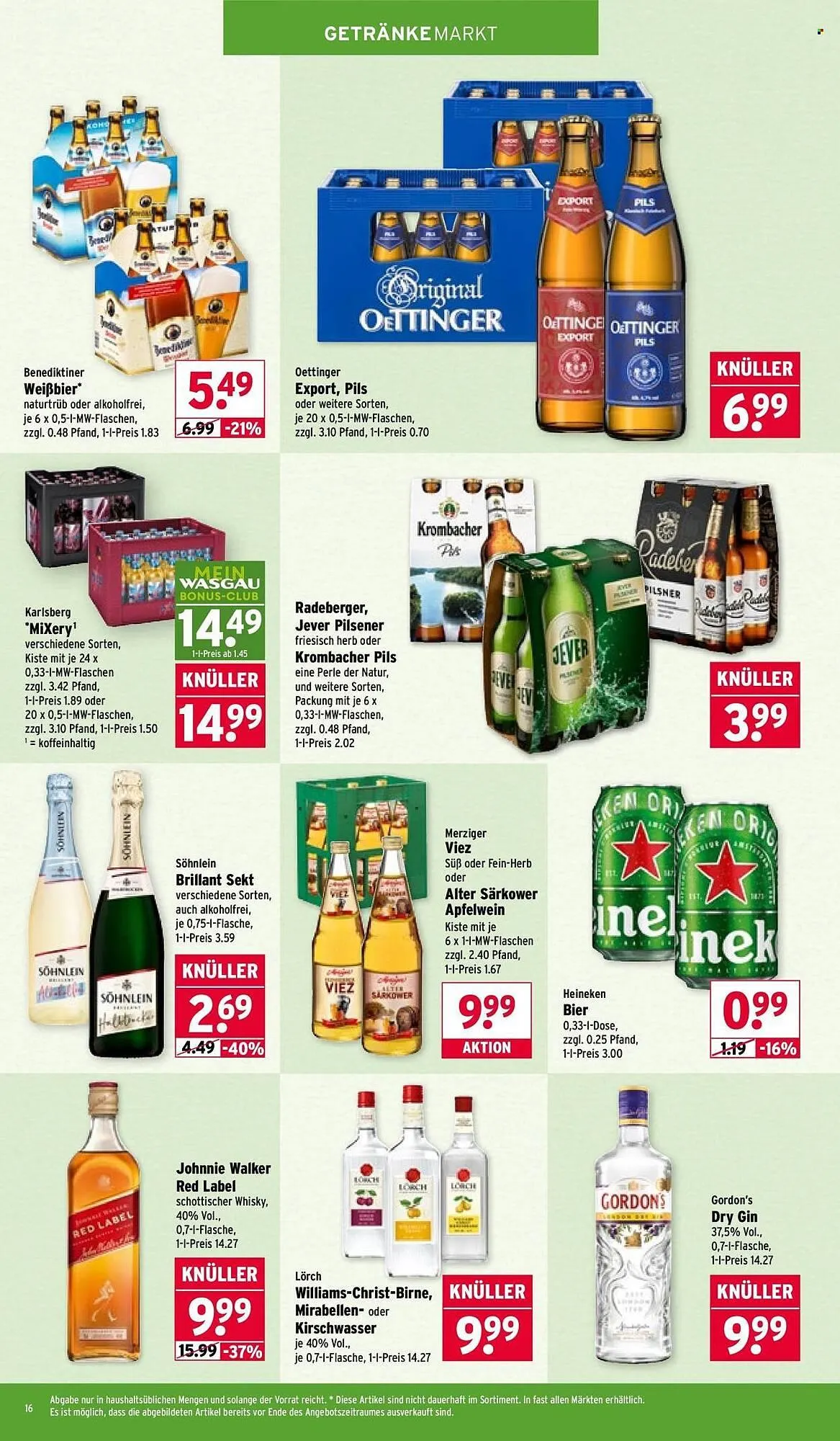 Wasgau Prospekt von 23. Februar bis 28. Februar 2026 - Prospekt seite 16