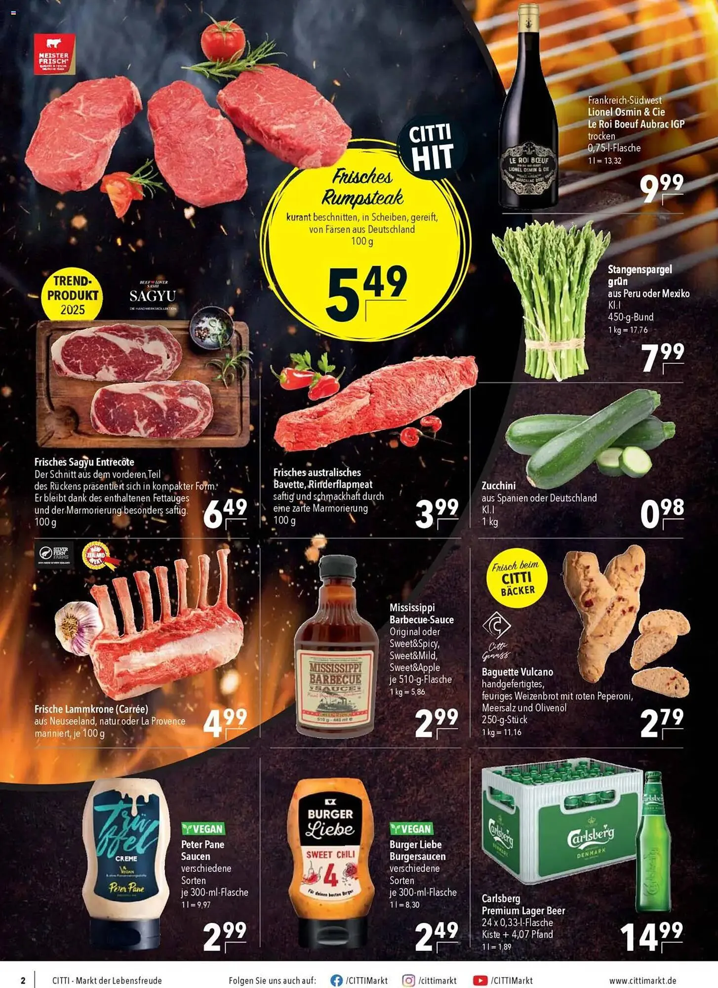 CITTI Markt Prospekt von 6. August bis 12. August 2025 - Prospekt seite 2