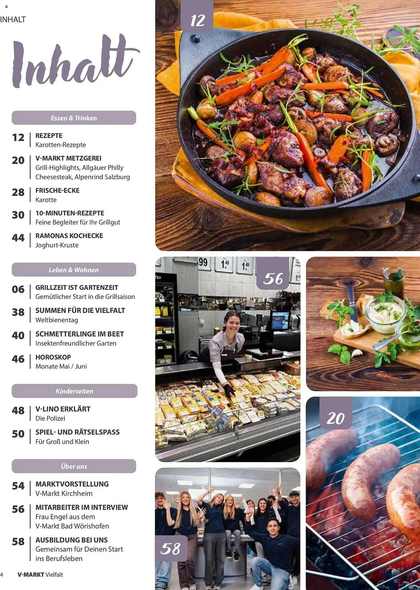 V Markt Magazin von 1. Mai bis 30. Juni 2026 - Prospekt seite 4