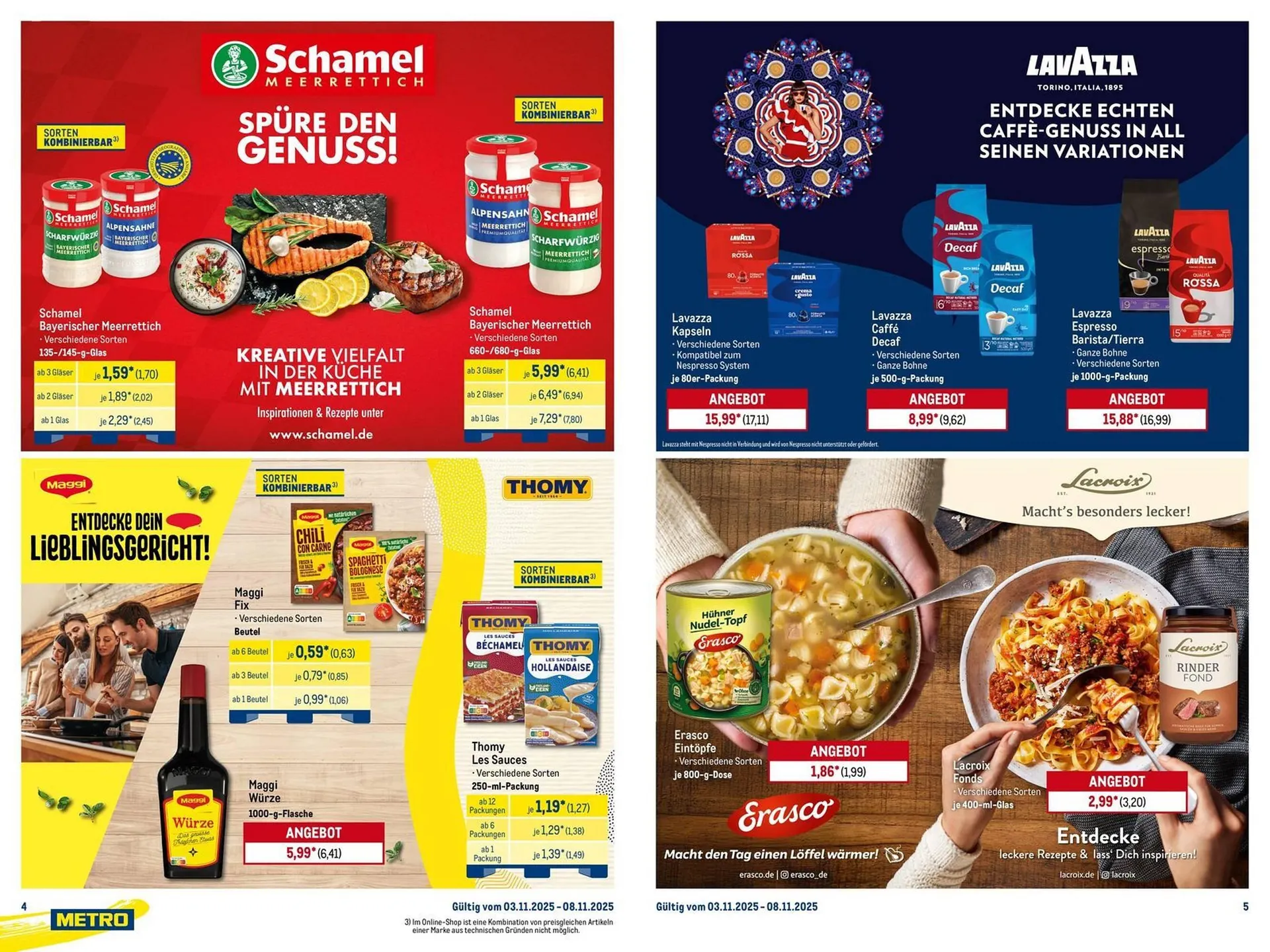 METRO Prospekt von 3. November bis 8. November 2025 - Prospekt seite 3