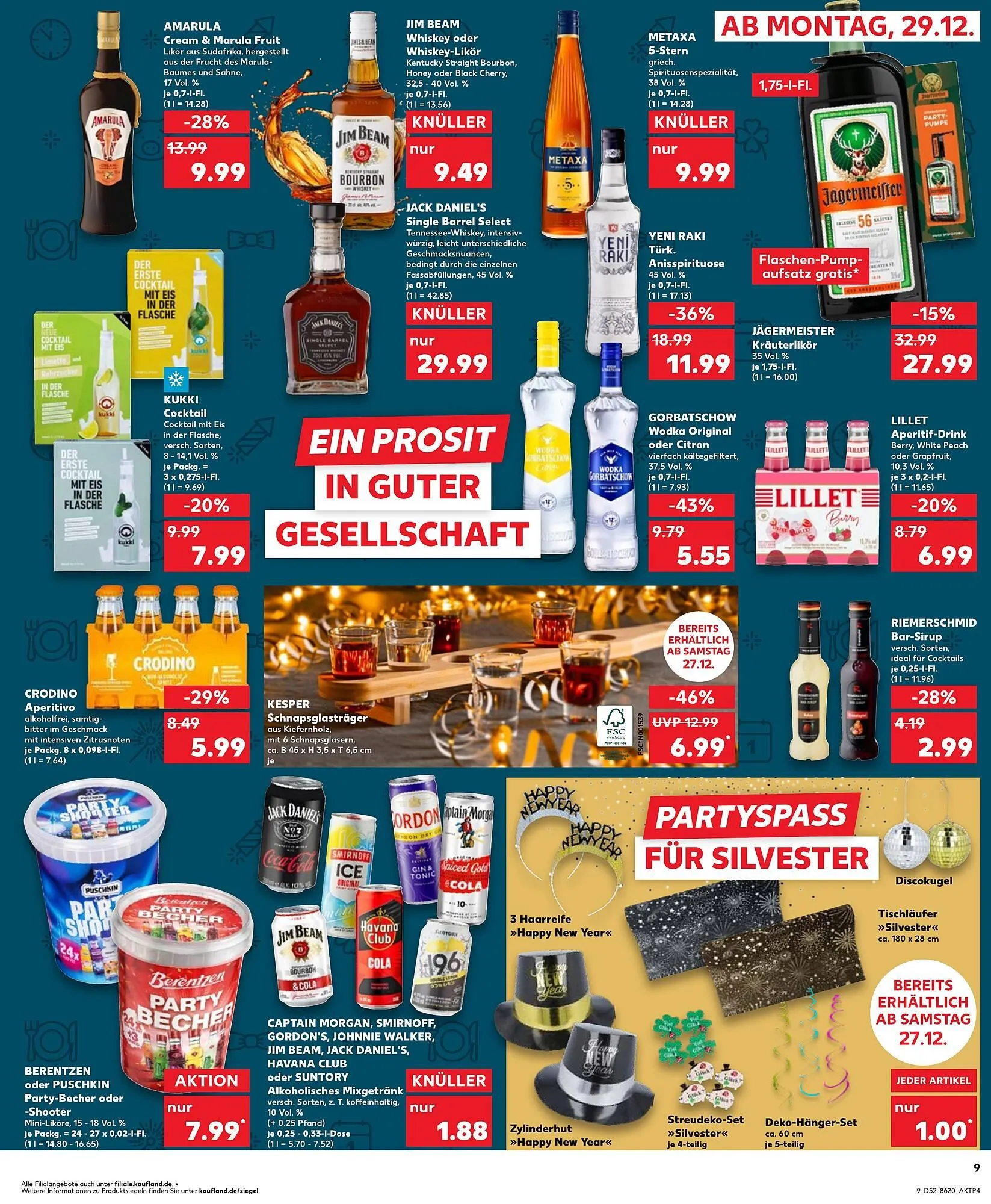 Kaufland Prospekt von 29. Dezember bis 31. Dezember 2025 - Prospekt seite 9