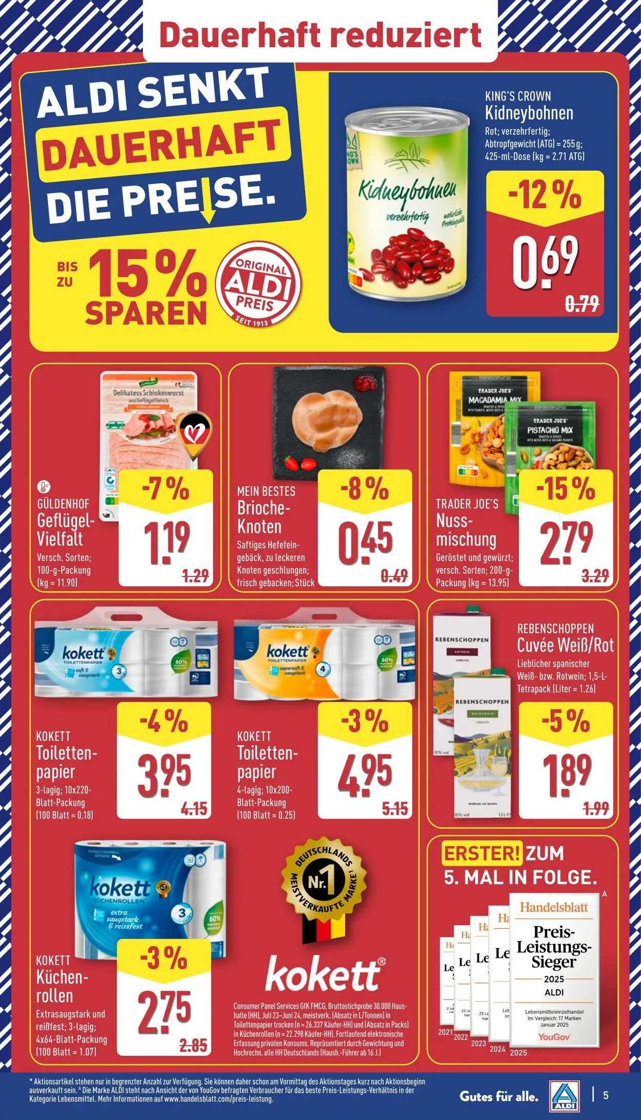 Aldi-Nord von 21. Juli bis 26. Juli 2025 - Prospekt seite 5