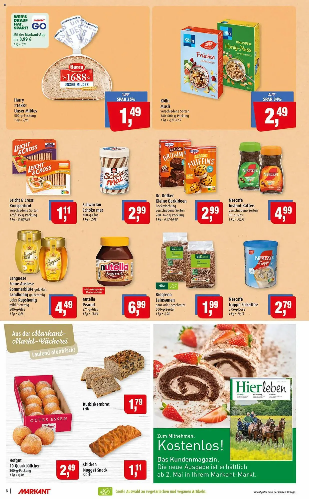 Markant Prospekt von 27. April bis 2. Mai 2026 - Prospekt seite 8