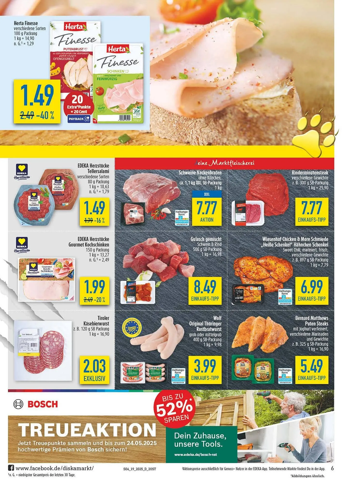 diska Prospekt von 5. Mai bis 10. Mai 2025 - Prospekt seite 6