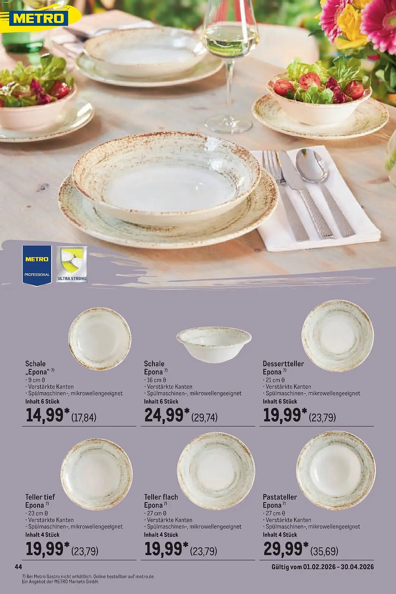 METRO Prospekt von 8. Februar bis 14. Februar 2026 - Prospekt seite 44