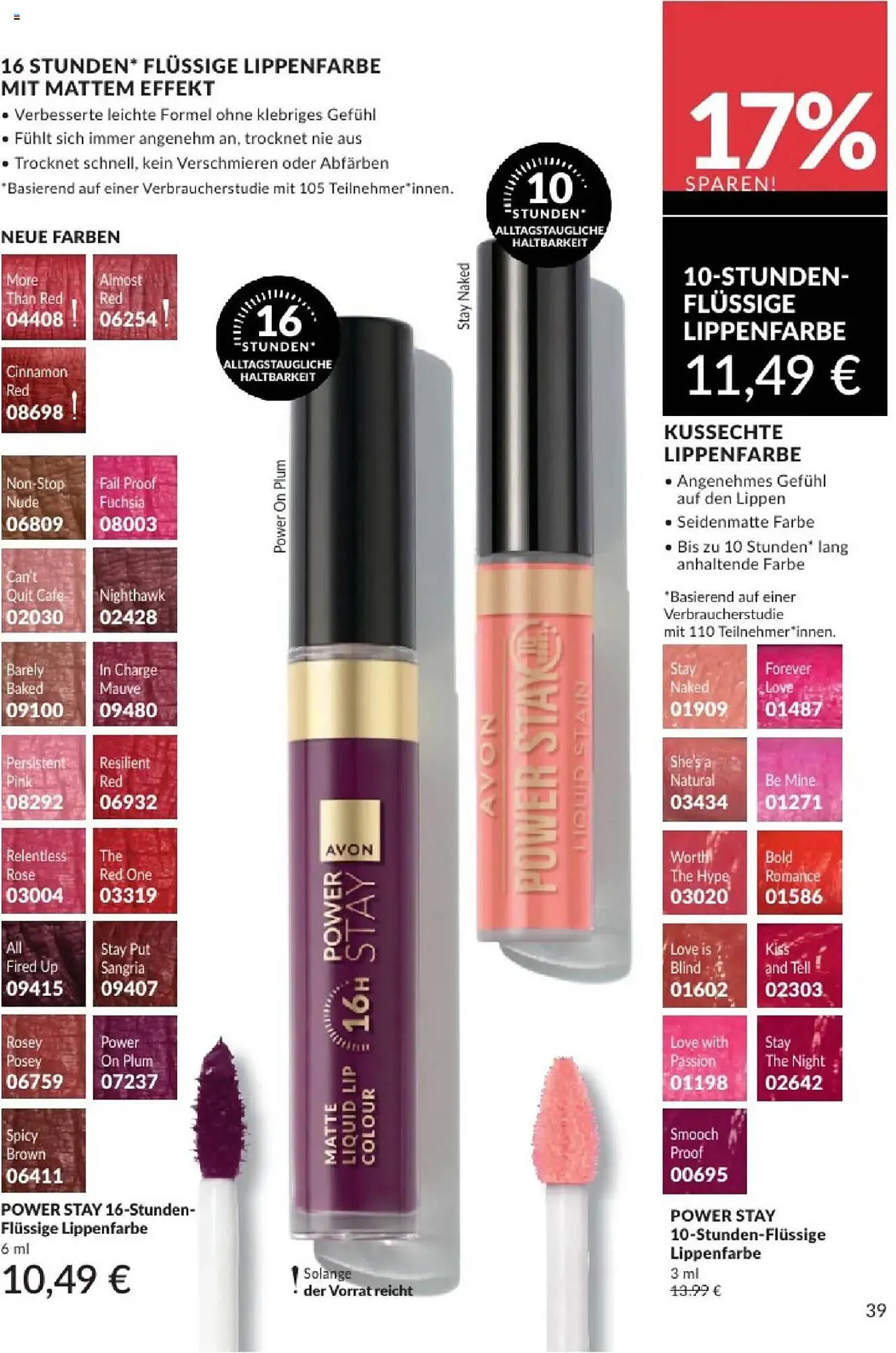 Avon Prospekt von 1. Mai bis 31. Mai 2025 - Prospekt seite 39