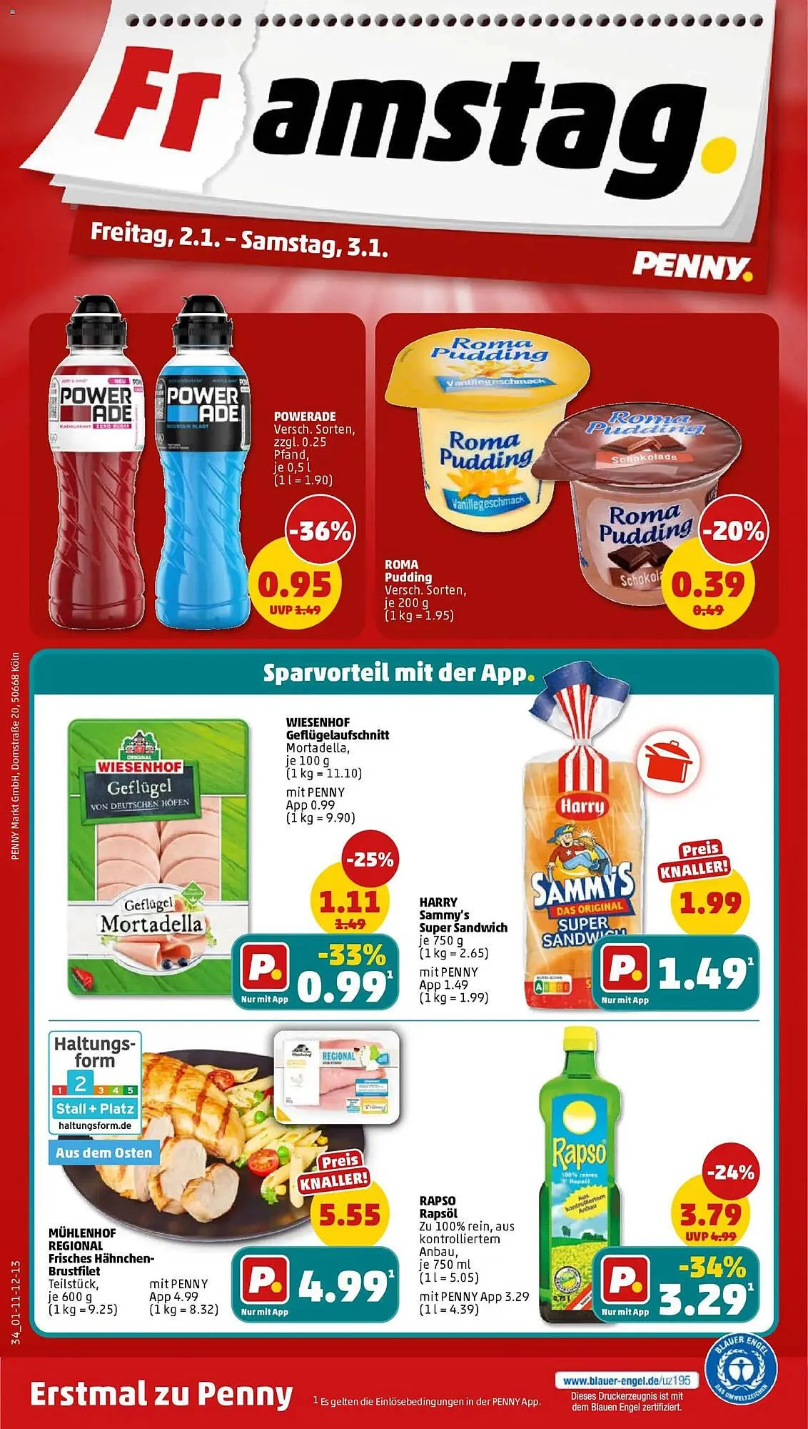 PENNY Prospekt von 29. Dezember bis 3. Januar 2026 - Prospekt seite 42