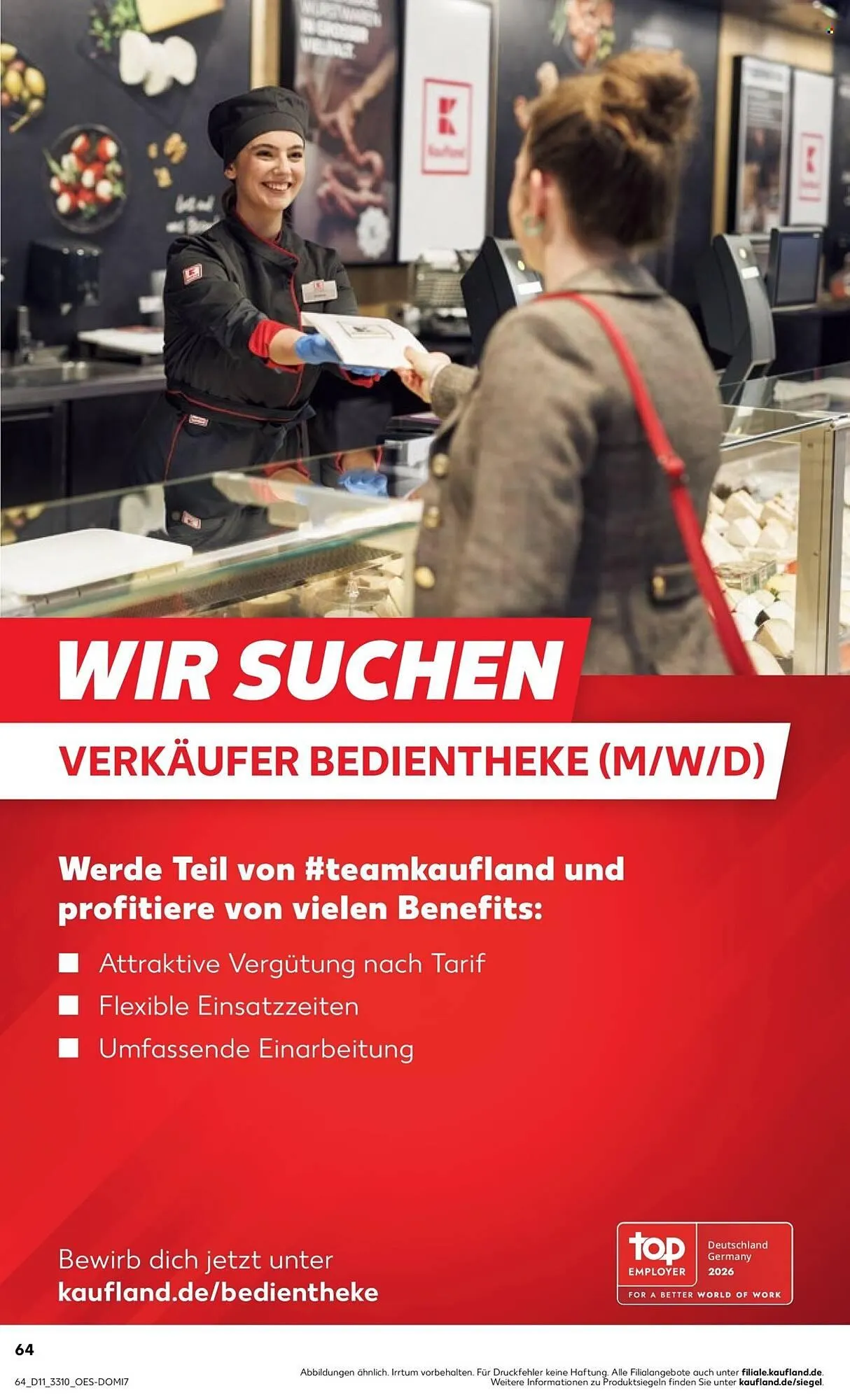 Kaufland Prospekt von 12. März bis 18. März 2026 - Prospekt seite 64