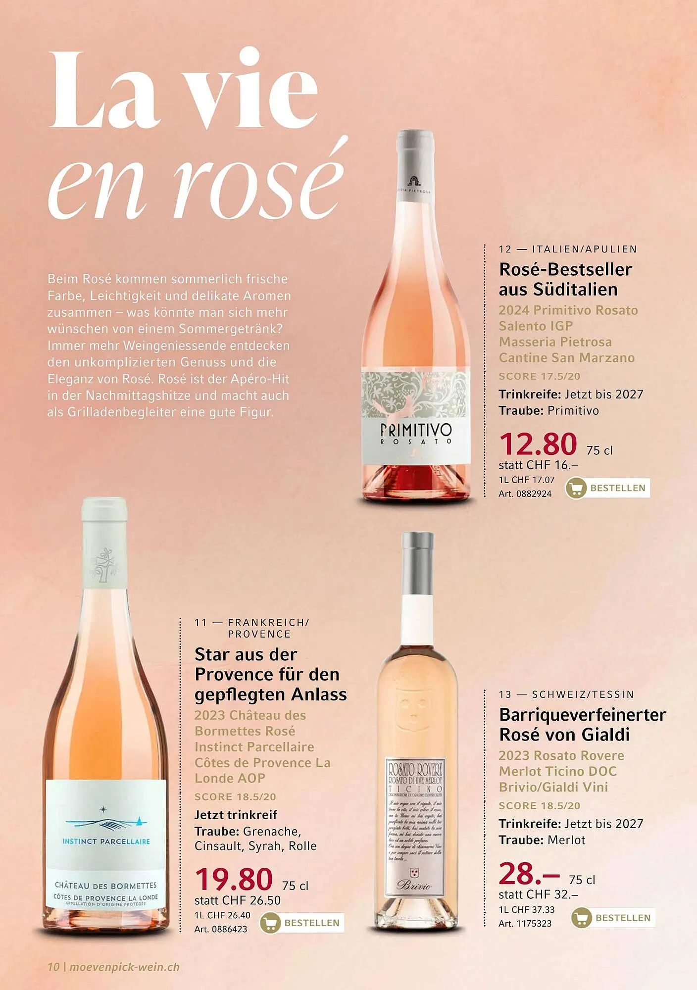 Mövenpick Wein Prospekt von 14. Mai bis 24. Mai 2025 - Prospekt seite 10