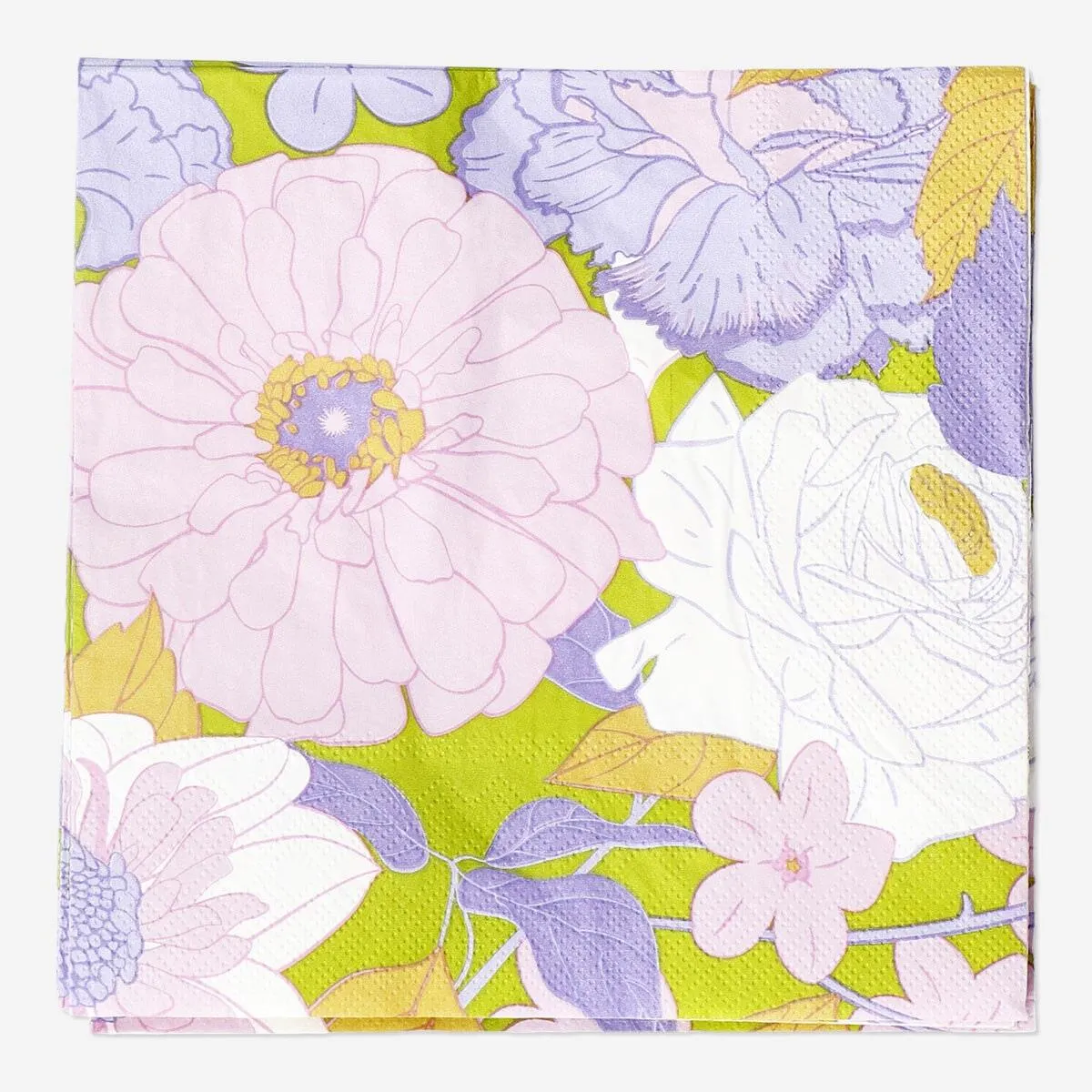 Floral napkins - 16 pcs