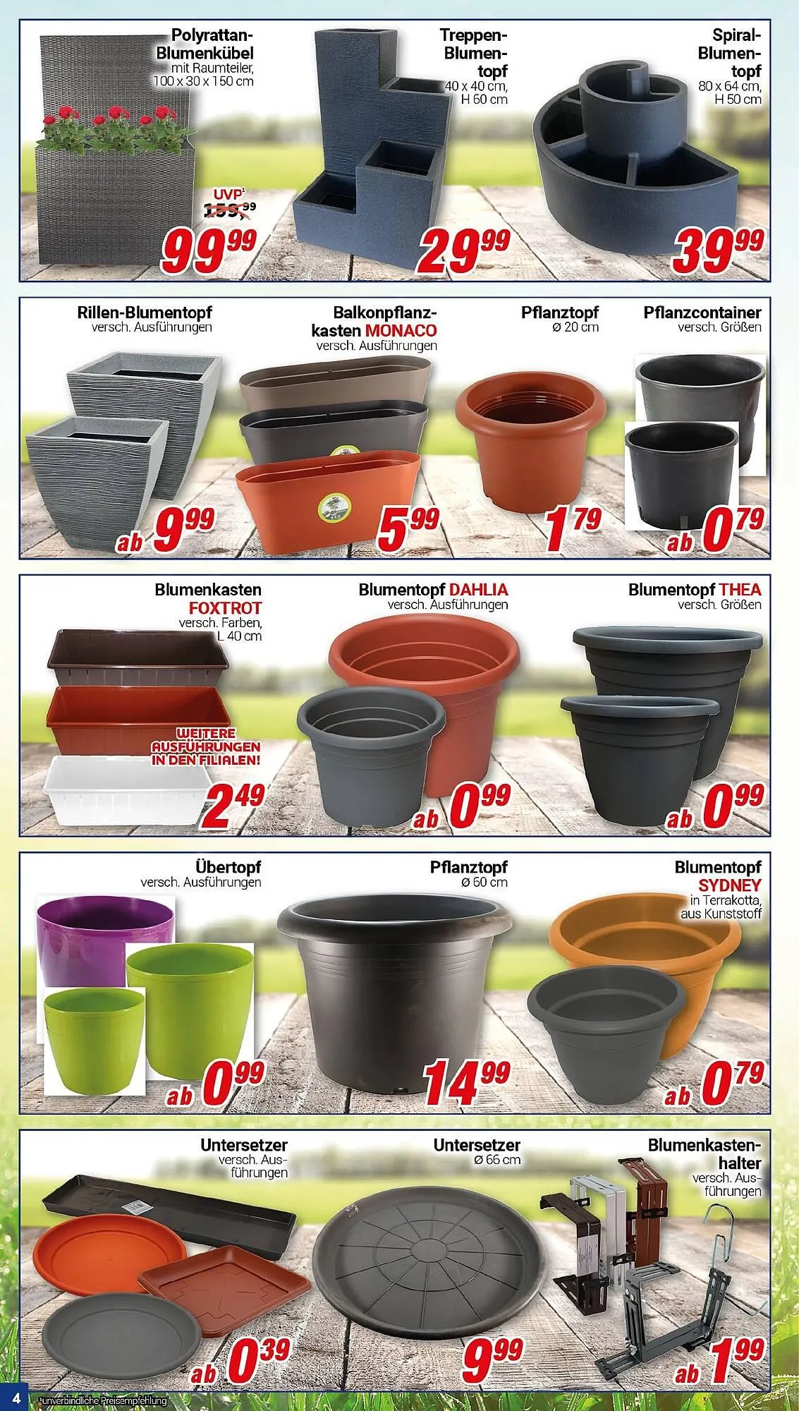 CENTERSHOP Prospekt von 24. März bis 29. März 2025 - Prospekt seite 4