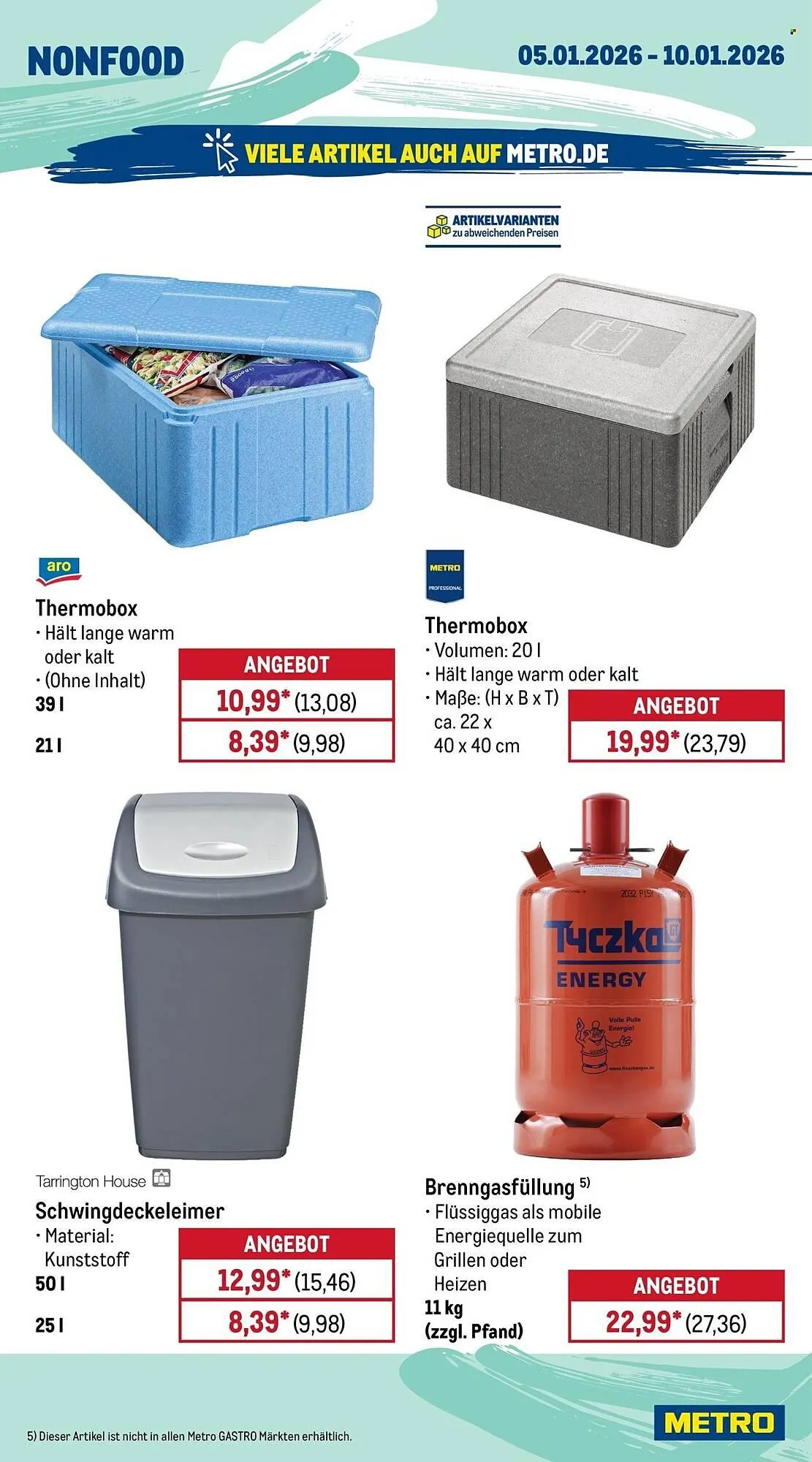 METRO Prospekt von 5. Januar bis 10. Januar 2026 - Prospekt seite 20
