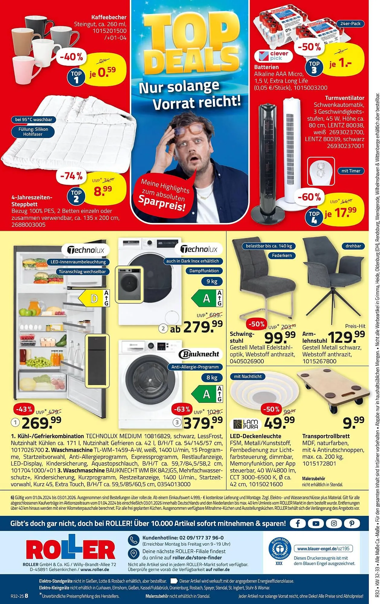 ROLLER Prospekt von 3. August bis 16. August 2025 - Prospekt seite 11