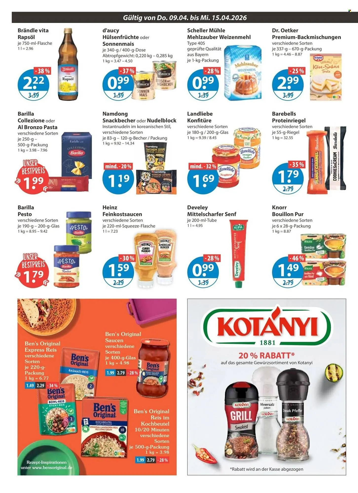 V Markt Prospekt von 9. April bis 15. April 2026 - Prospekt seite 8