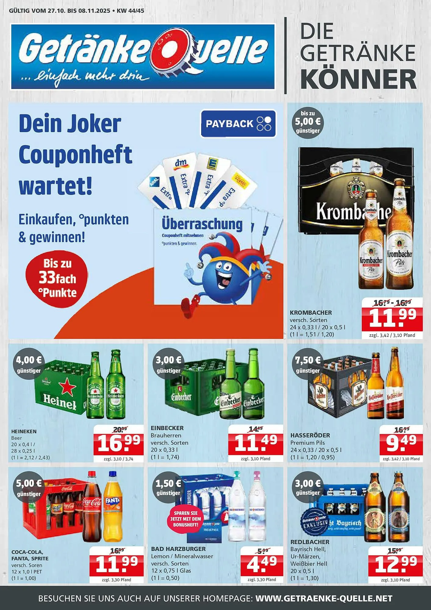 Getränke Quelle Prospekt - 1