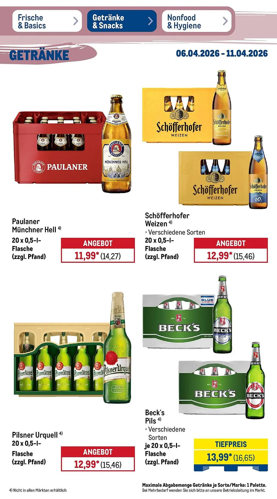 METRO Prospekt von 5. April bis 11. April 2026 - Prospekt seite 30