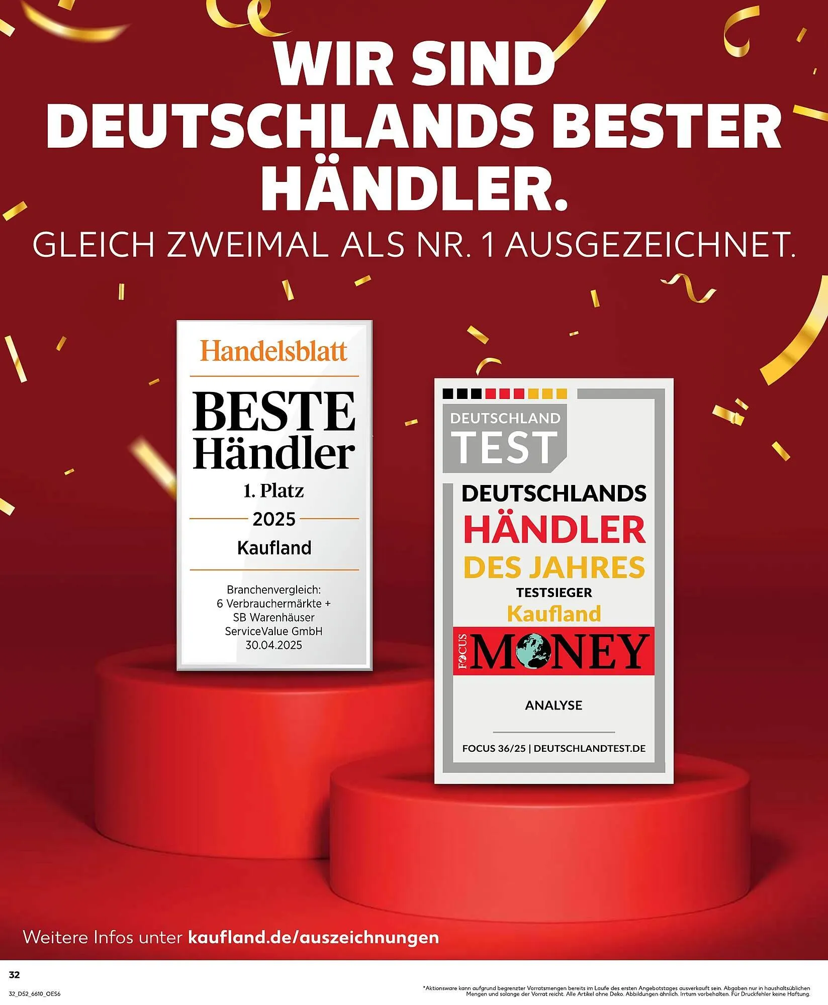 Kaufland Prospekt von 27. Dezember bis 31. Dezember 2025 - Prospekt seite 32