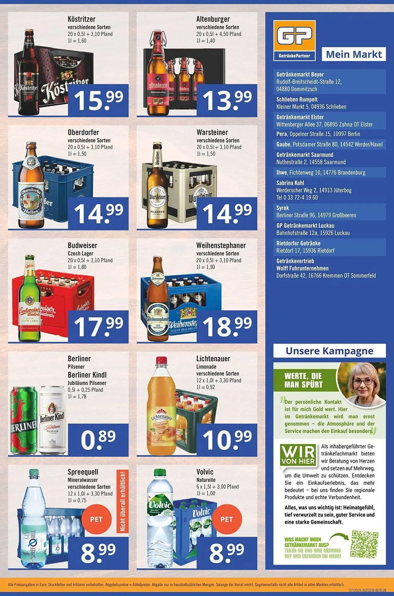 GetränkePartner Prospekt von 9. Februar bis 14. Februar 2026 - Prospekt seite 4