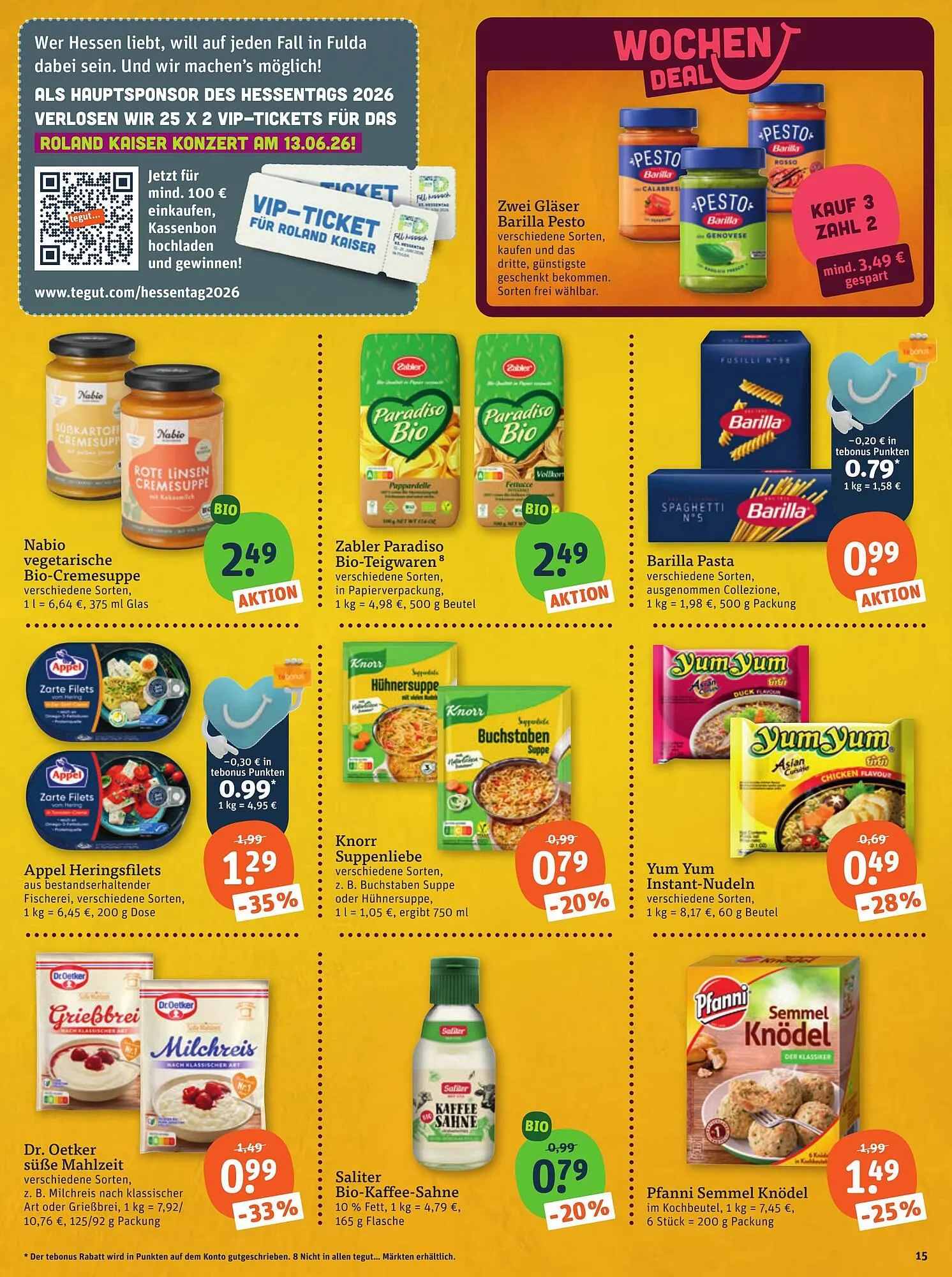 Tegut Prospekt von 24. April bis 25. April 2026 - Prospekt seite 17