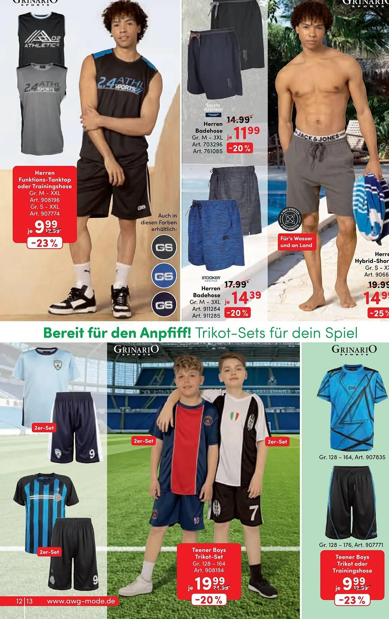 AWG Mode Prospekt von 28. Juni bis 13. Juli 2025 - Prospekt seite 12