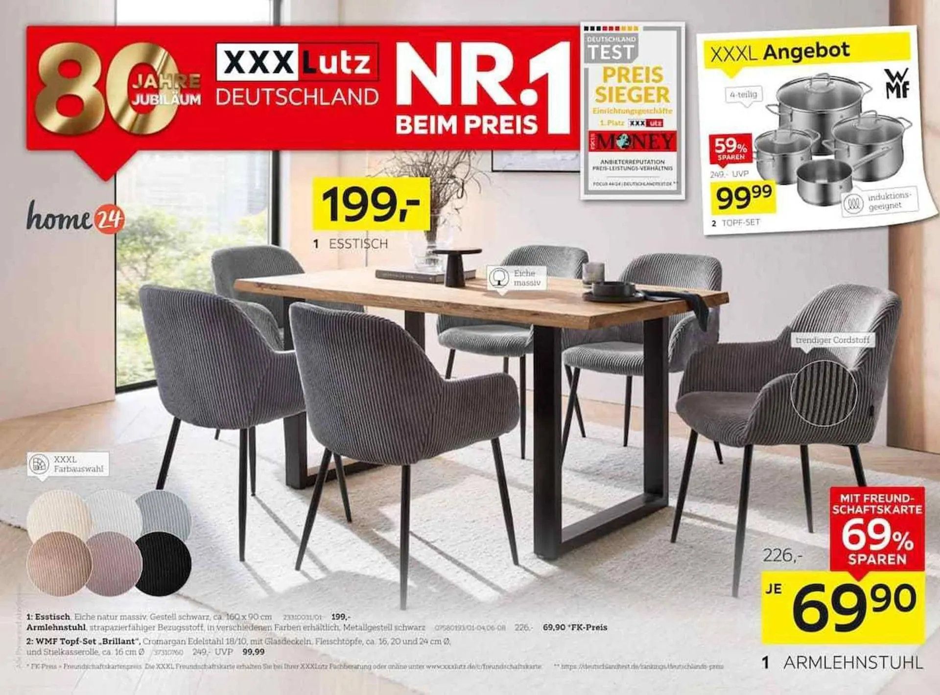 XXXLutz Prospekt von 30. Juni bis 13. Juli 2025 - Prospekt seite 1