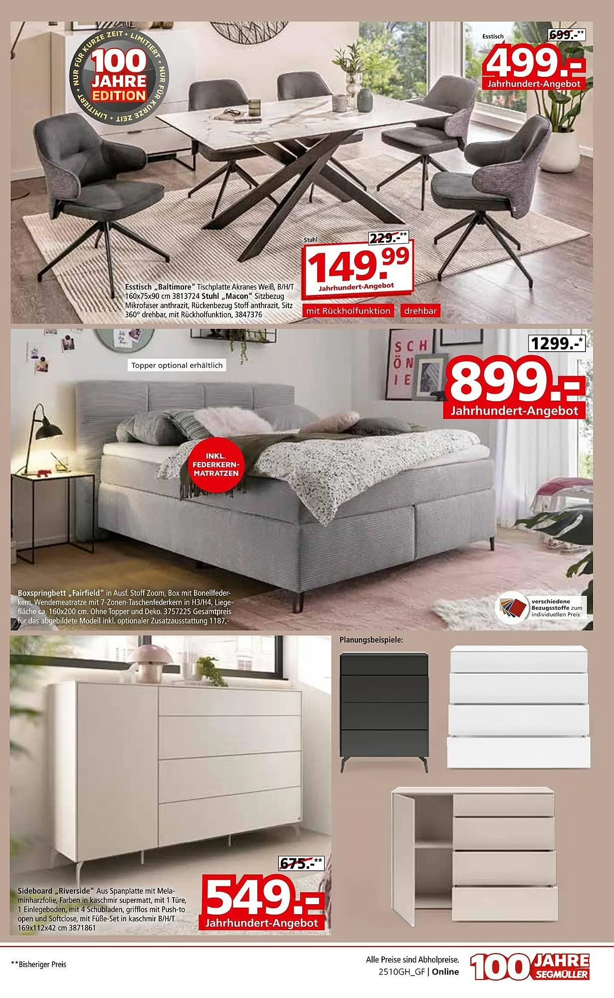 Segmüller Prospekt von 11. Oktober bis 1. November 2025 - Prospekt seite 11