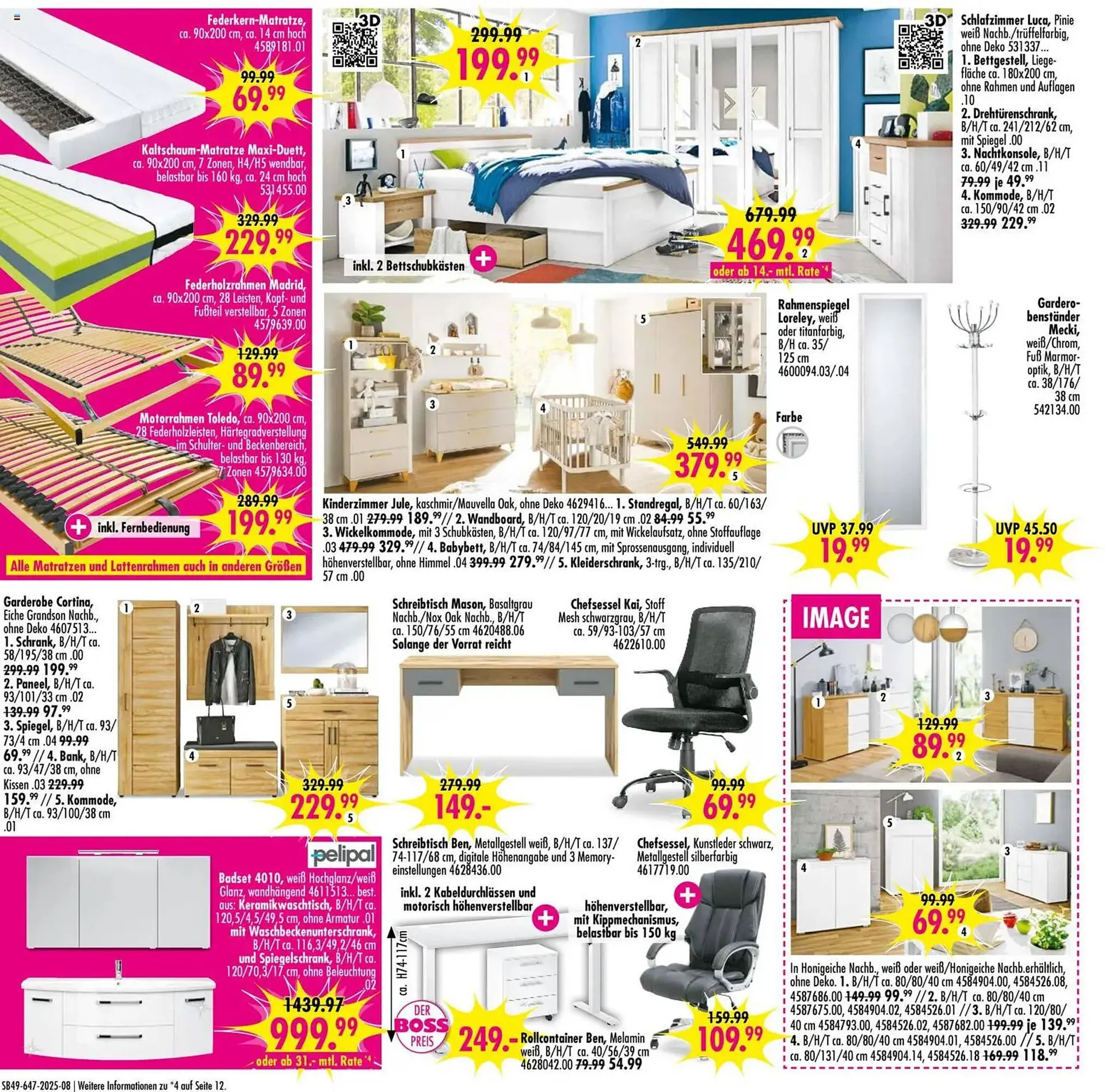 Möbel Boss Prospekt von 28. November bis 5. Dezember 2025 - Prospekt seite 8