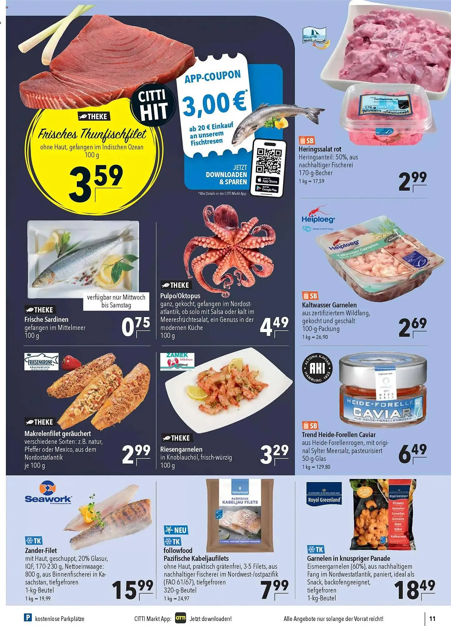 CITTI Markt Prospekt von 15. April bis 21. April 2026 - Prospekt seite 11