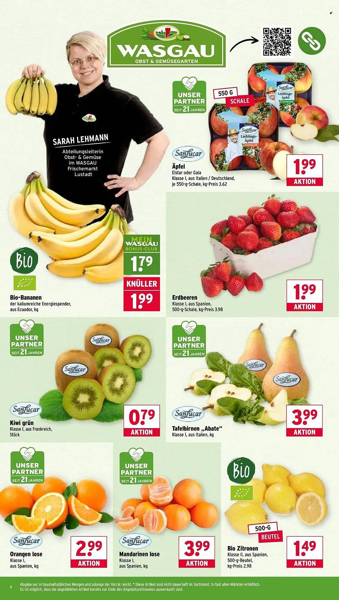 Wasgau Prospekt von 13. April bis 18. April 2026 - Prospekt seite 6