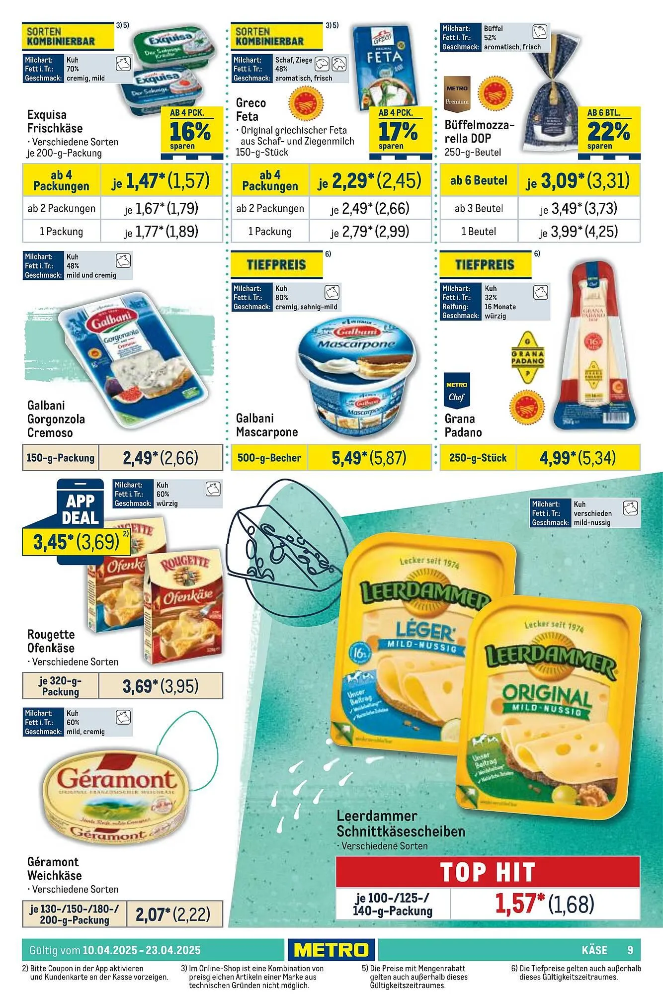 METRO Prospekt von 10. April bis 23. April 2025 - Prospekt seite 9