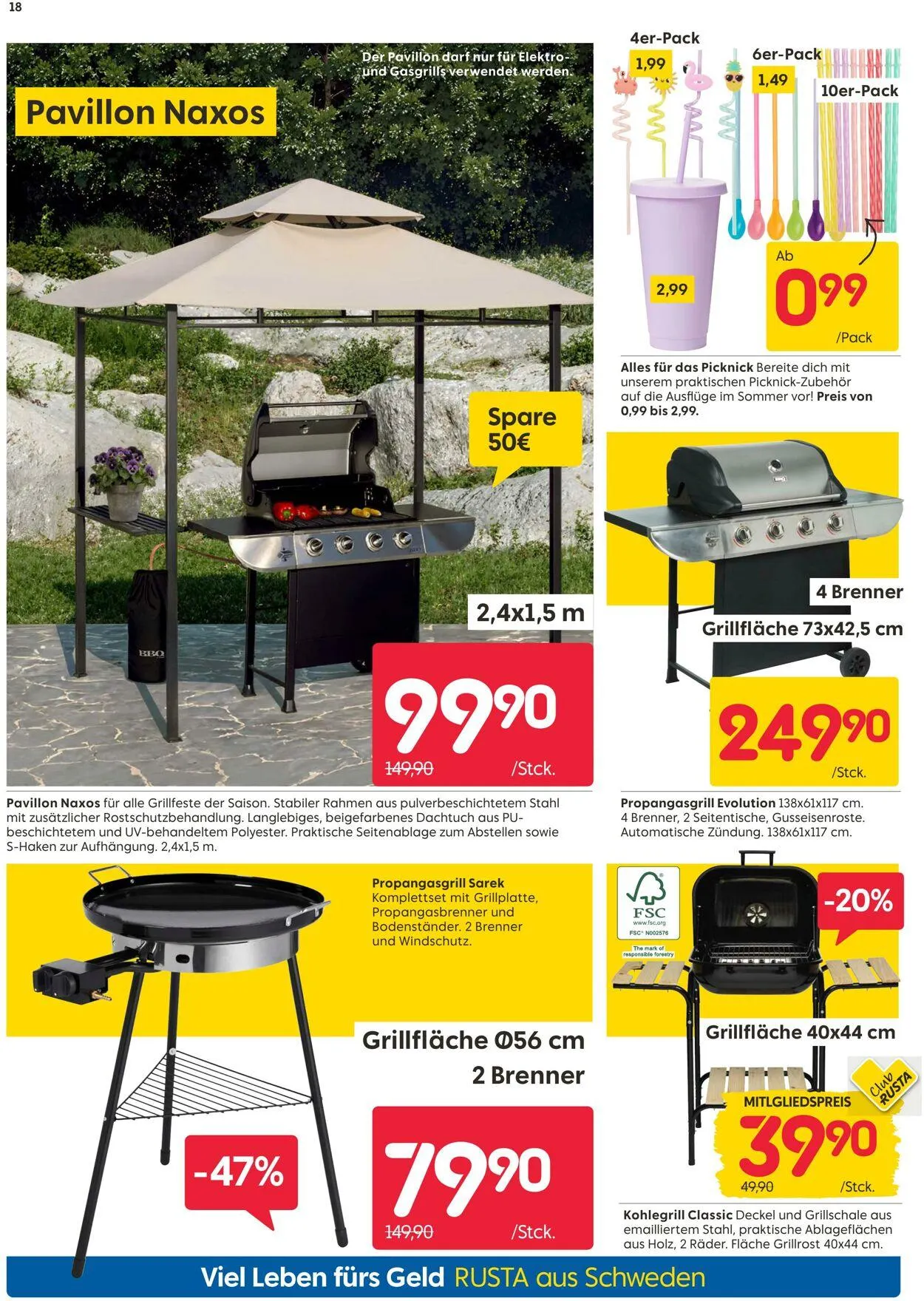 Rusta Aktueller Prospekt von 8. Mai bis 22. Mai 2025 - Prospekt seite 18