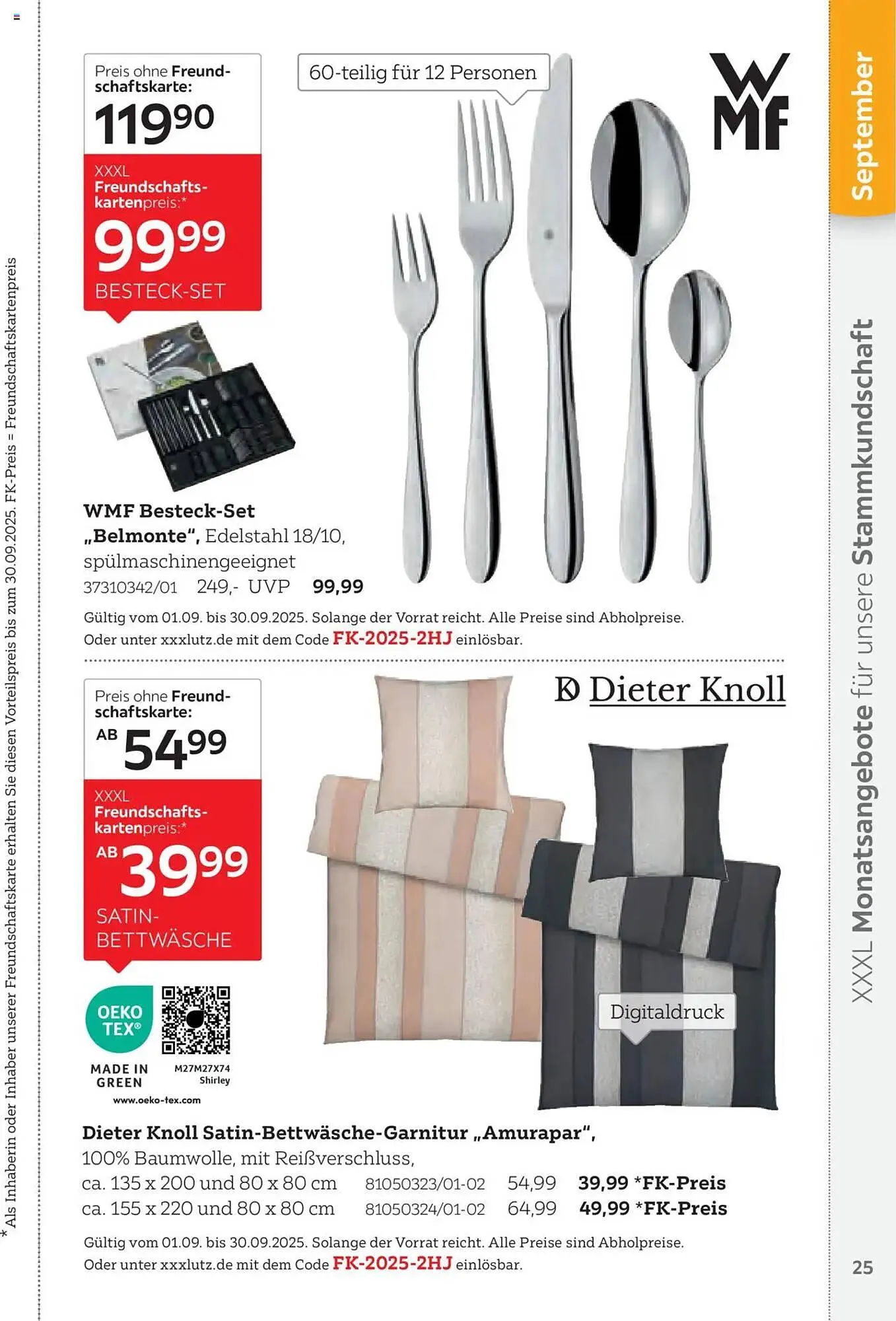 XXXLutz Prospekt von 1. August bis 31. Januar 2026 - Prospekt seite 25