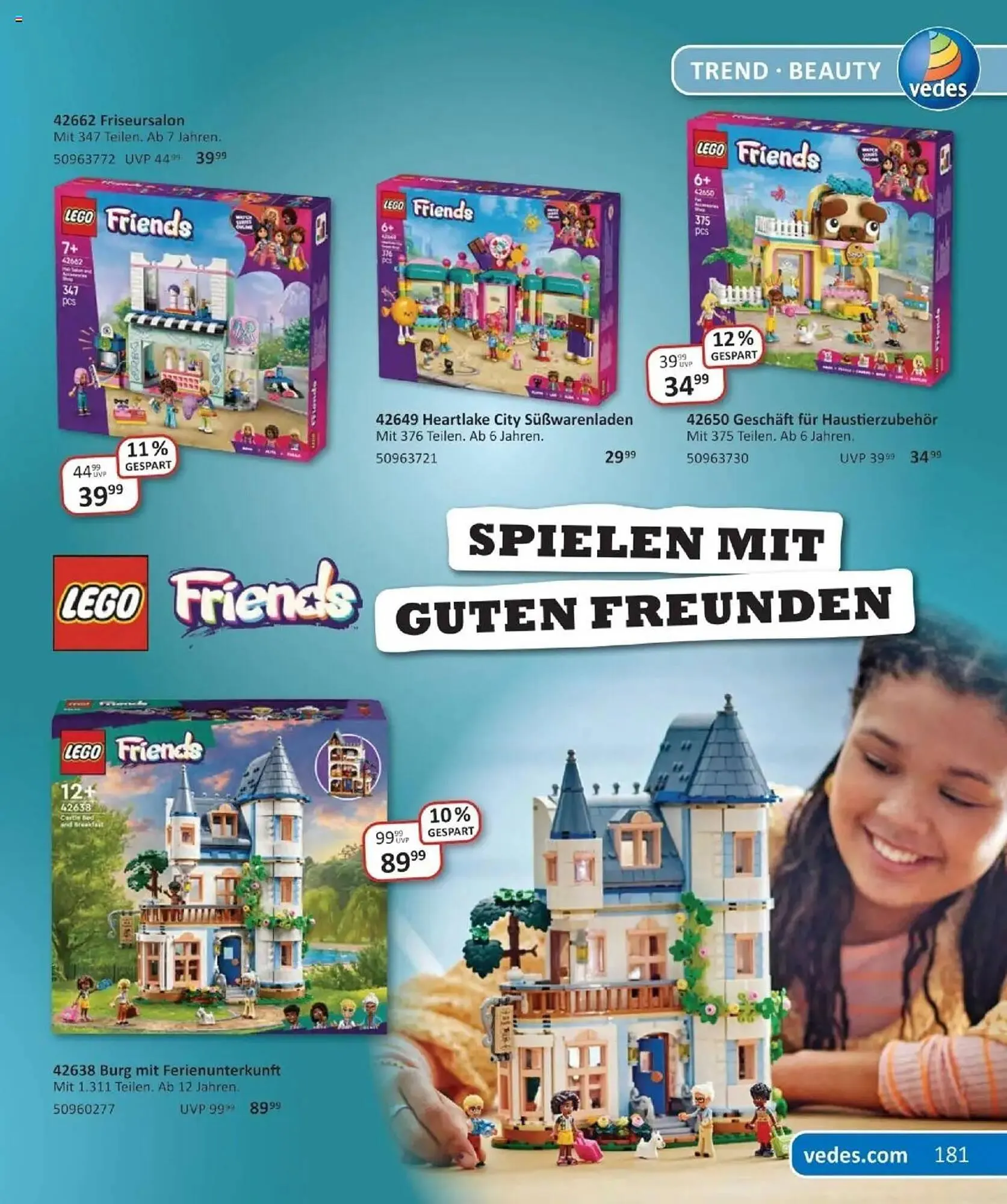 Vedes Prospekt von 29. September bis 6. Januar 2026 - Prospekt seite 181