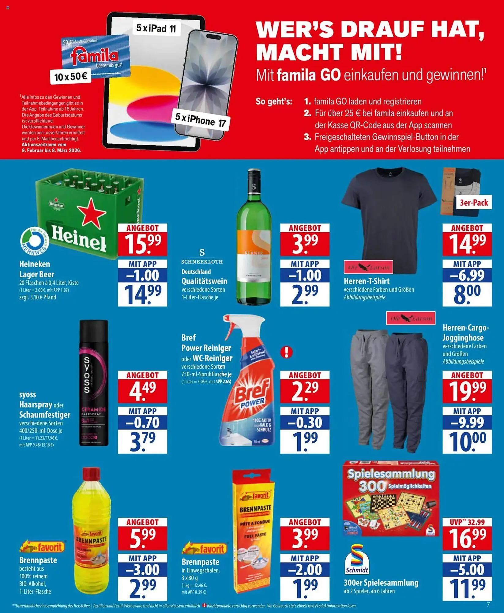 Famila Nord Ost Prospekt von 16. Februar bis 21. Februar 2026 - Prospekt seite 7