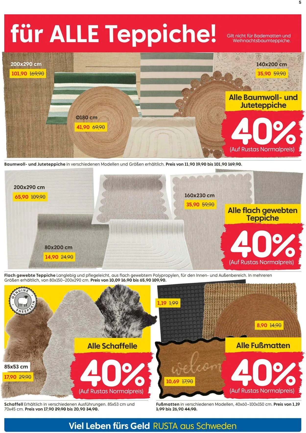 Rusta von 13. Oktober bis 27. Oktober 2025 - Prospekt seite 5