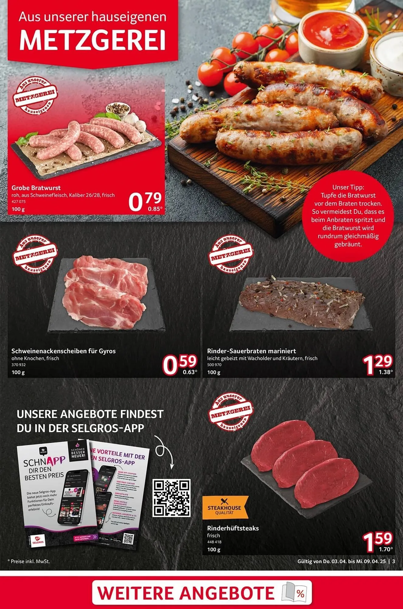 Selgros Prospekt von 3. April bis 10. April 2025 - Prospekt seite 3