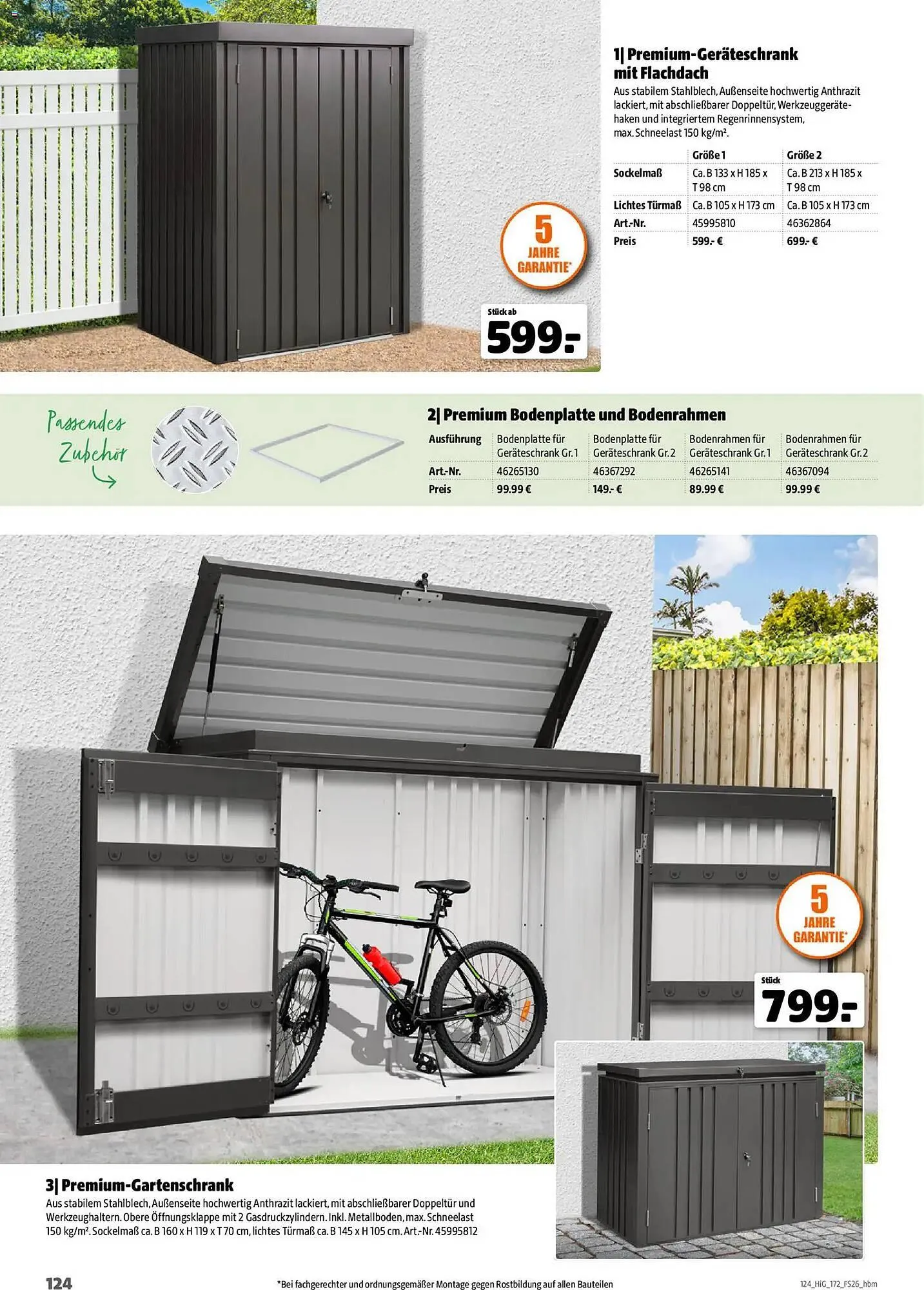 Hagebau Prospekt von 2. März bis 31. Dezember 2026 - Prospekt seite 124