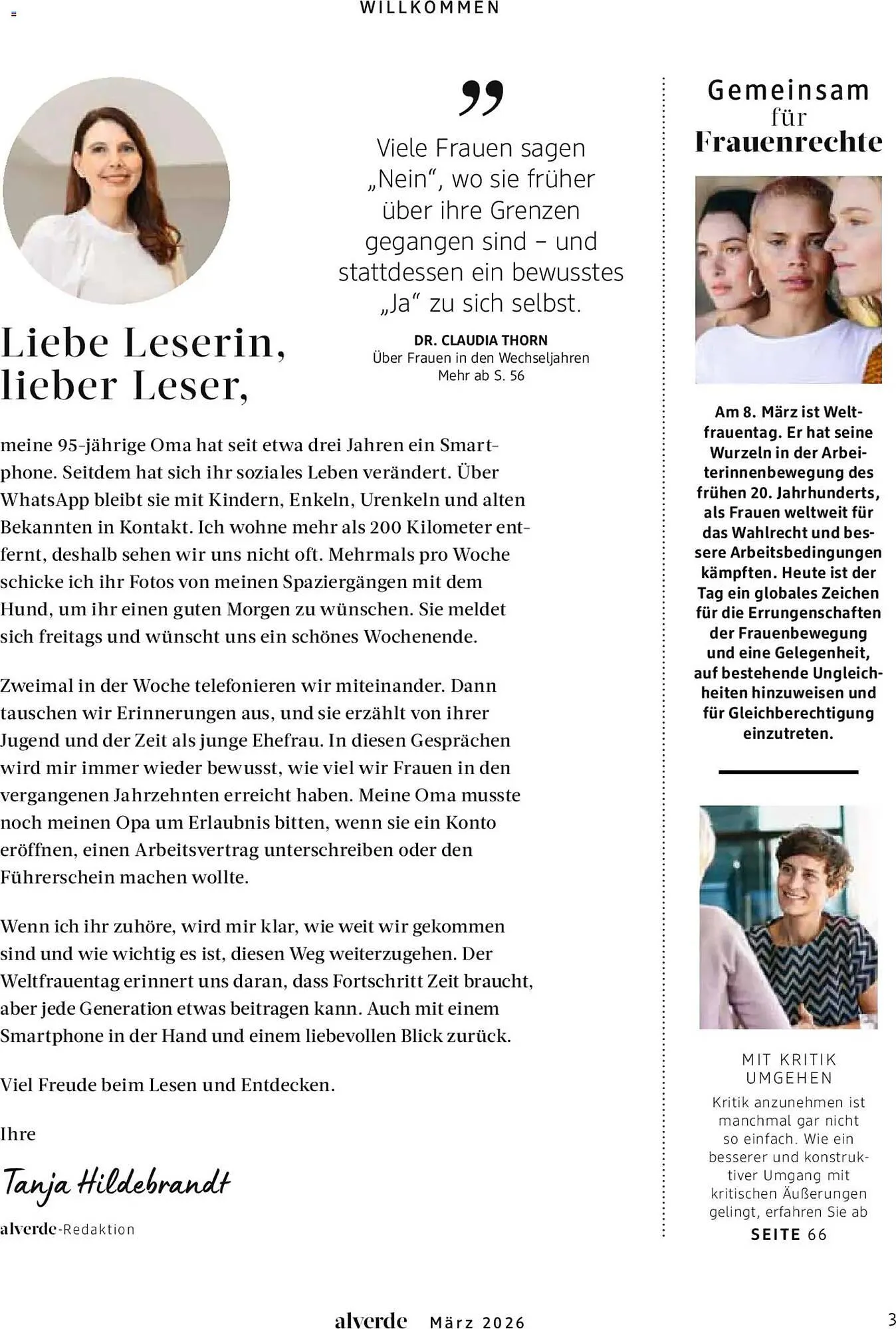 Dm drogerie Magazin von 1. März bis 31. März 2026 - Prospekt seite 3