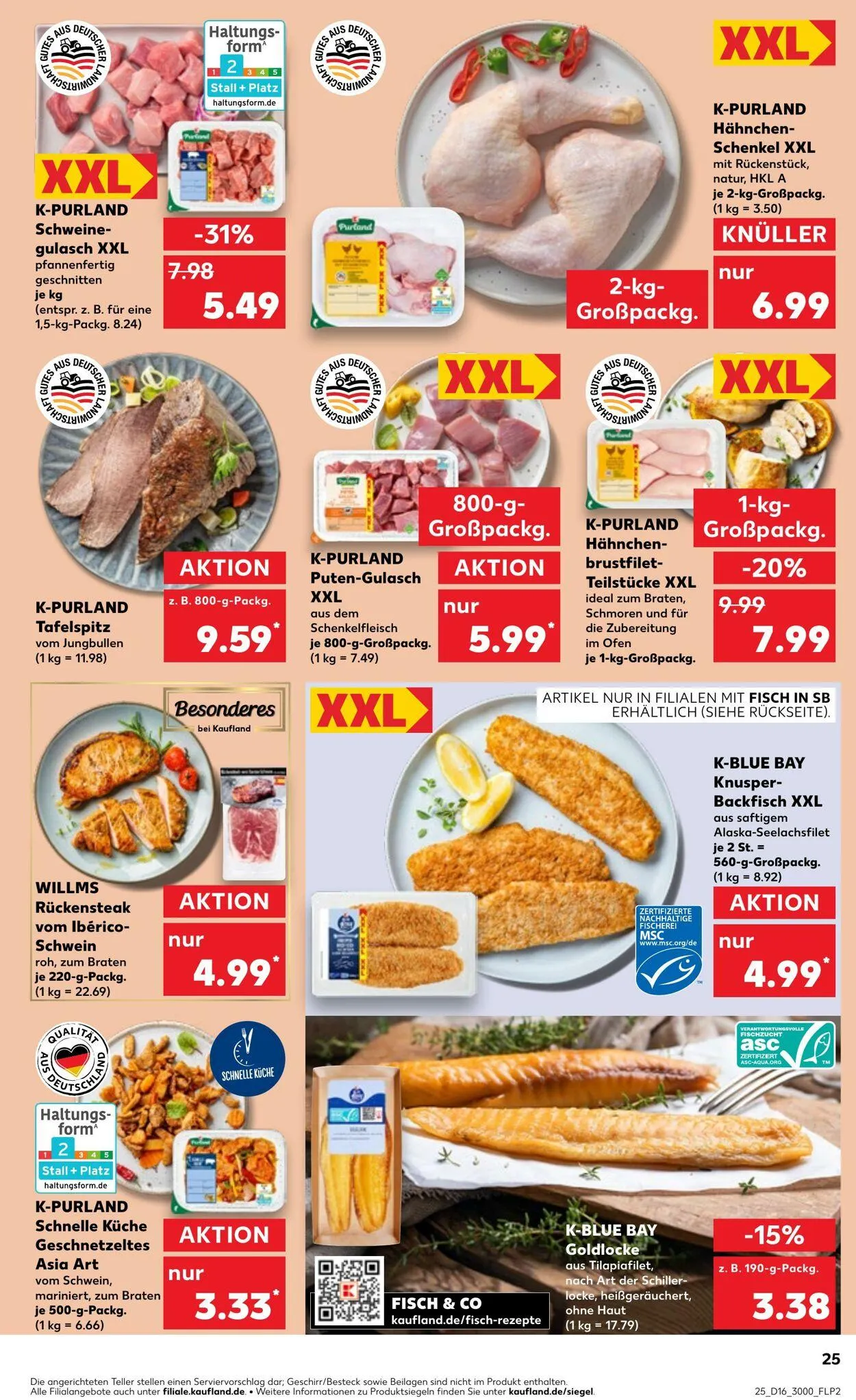 Kaufland - Bergen von 17. April bis 23. April 2025 - Prospekt seite 25