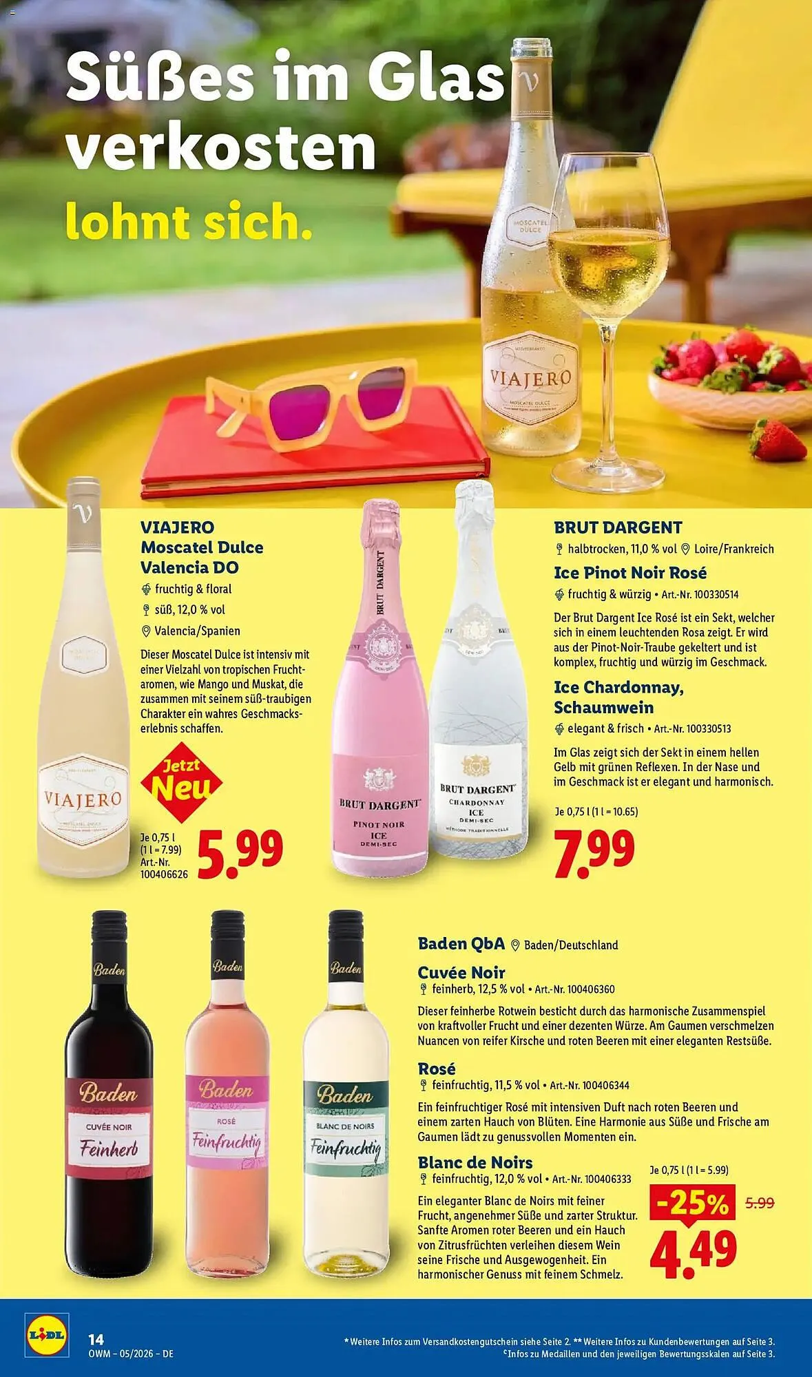 Lidl Prospekt von 1. Mai bis 31. Mai 2026 - Prospekt seite 14