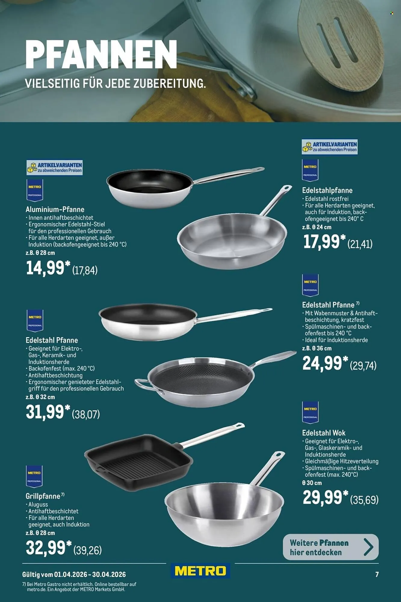 METRO Prospekt von 1. April bis 30. April 2026 - Prospekt seite 7