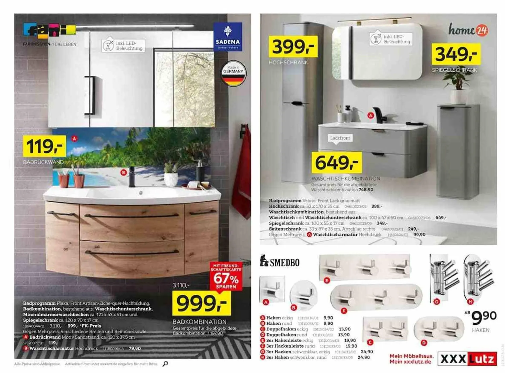 XXXLutz Prospekt von 30. Juni bis 13. Juli 2025 - Prospekt seite 19