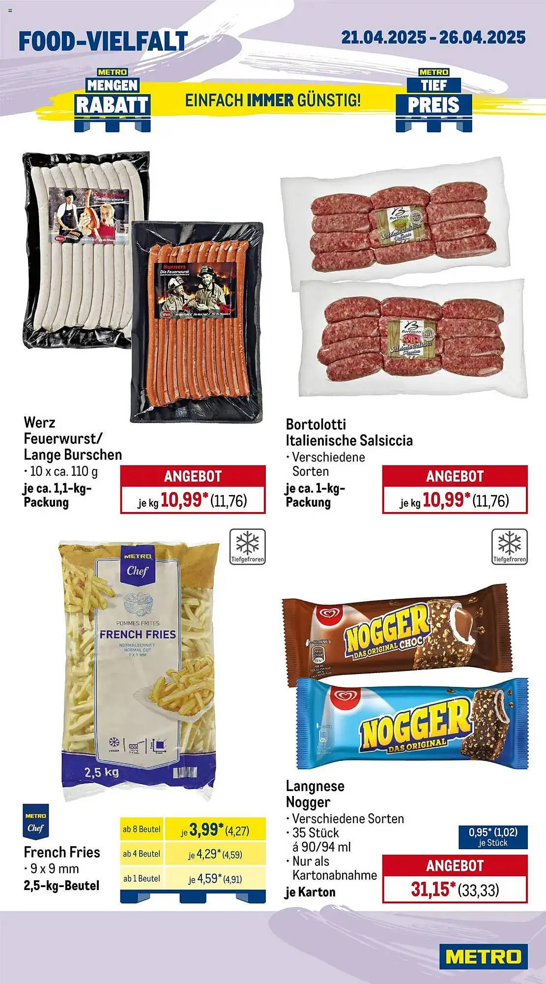 METRO Prospekt von 21. April bis 26. April 2025 - Prospekt seite 10