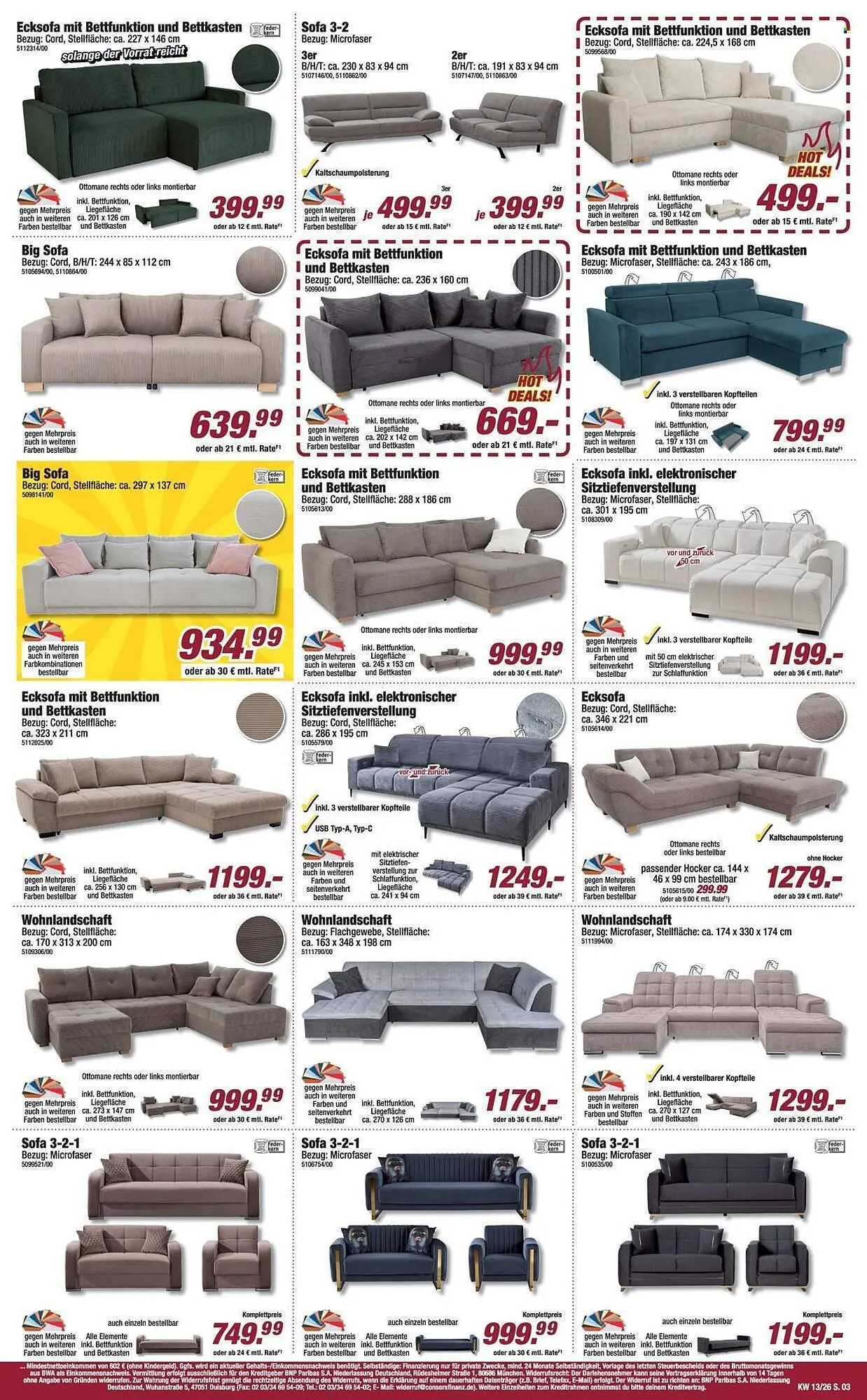 Poco Prospekt von 22. März bis 29. März 2026 - Prospekt seite 3