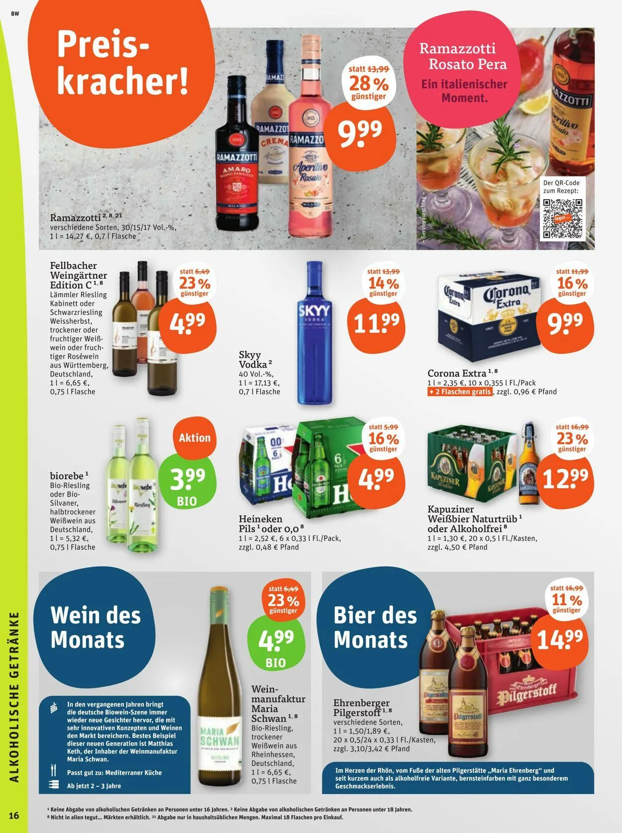 Tegut Aktueller Prospekt von 5. Mai bis 11. Mai 2025 - Prospekt seite 18