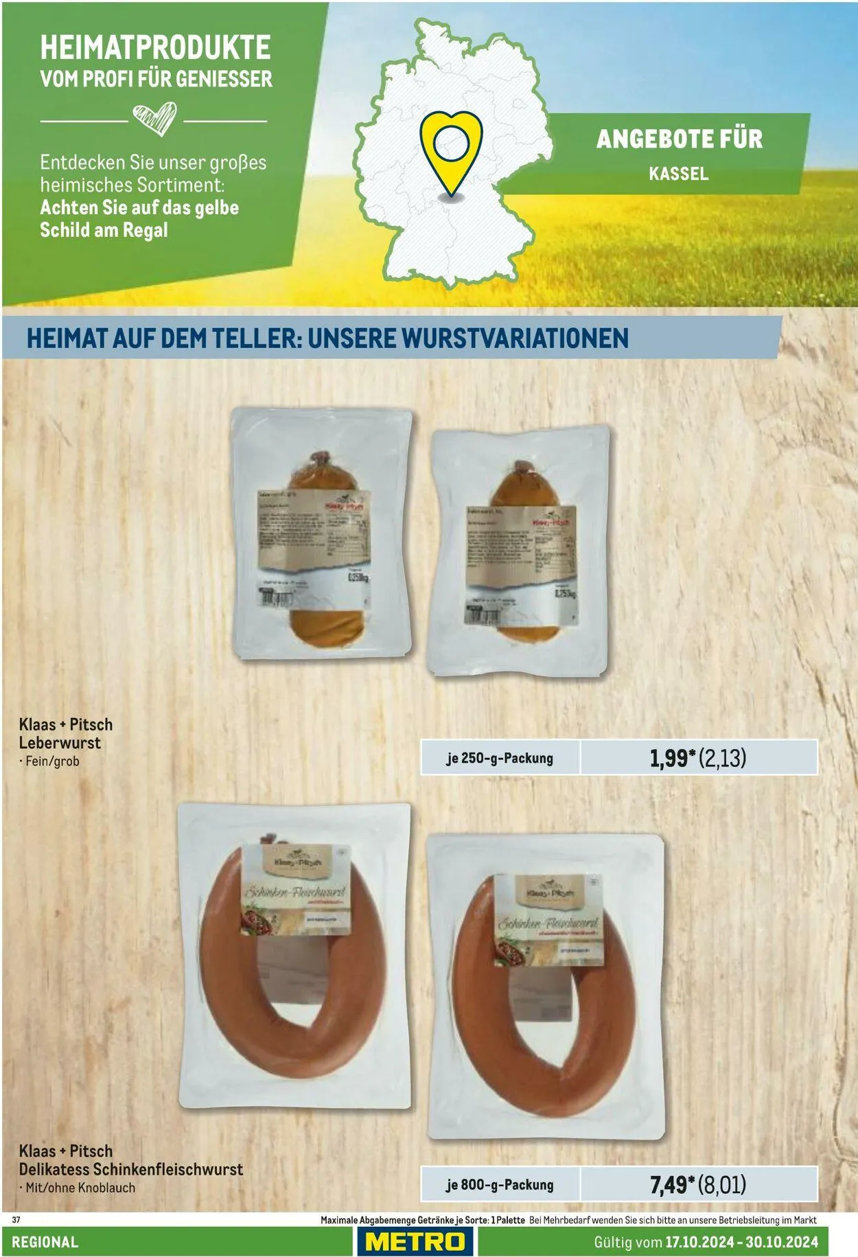Metro Aktueller Prospekt von 10. Juli bis 24. Juli 2025 - Prospekt seite 4