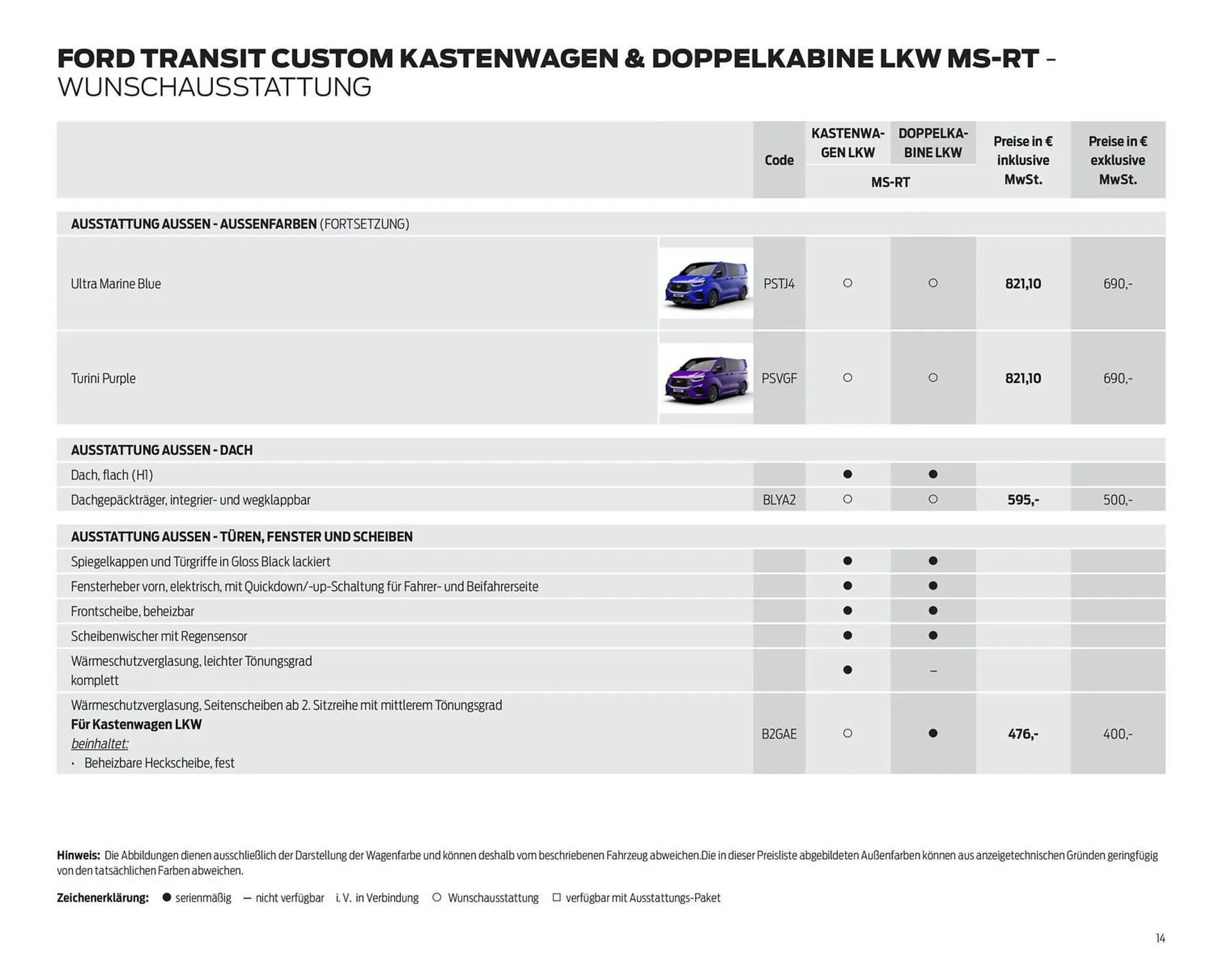 Ford Prospekt von 7. Oktober bis 31. Oktober 2025 - Prospekt seite 14