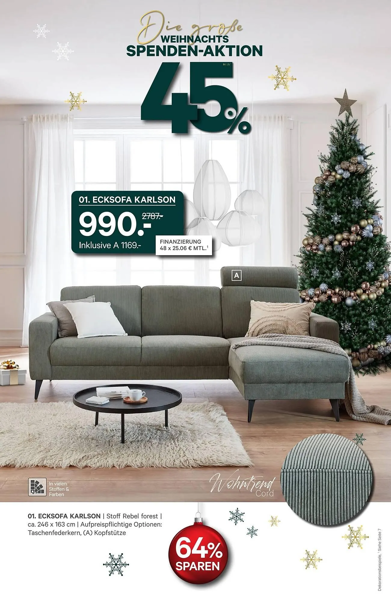 Kabs Polsterwelt Prospekt von 2. Dezember bis 19. Dezember 2025 - Prospekt seite 2